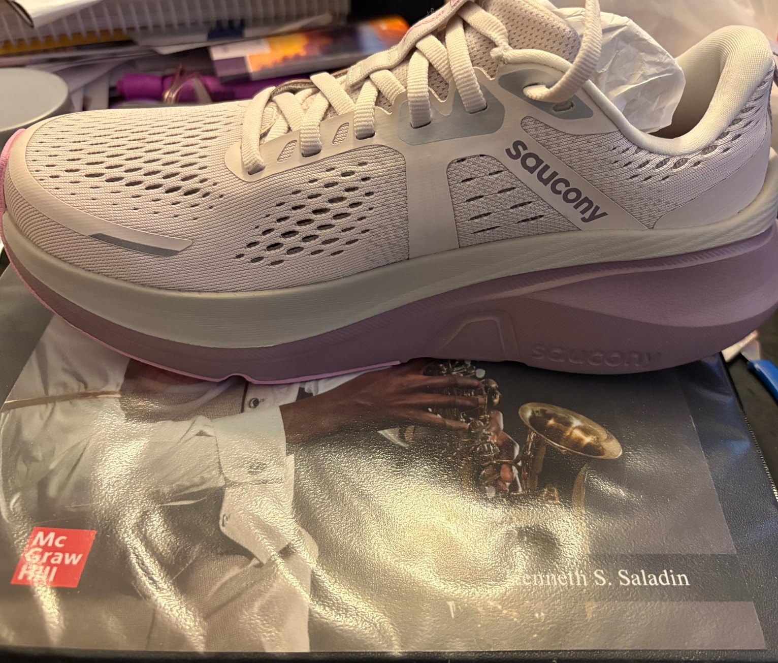 Saucony Women's Guide 18 Sneaker | Road Running Shoes customer photo 1