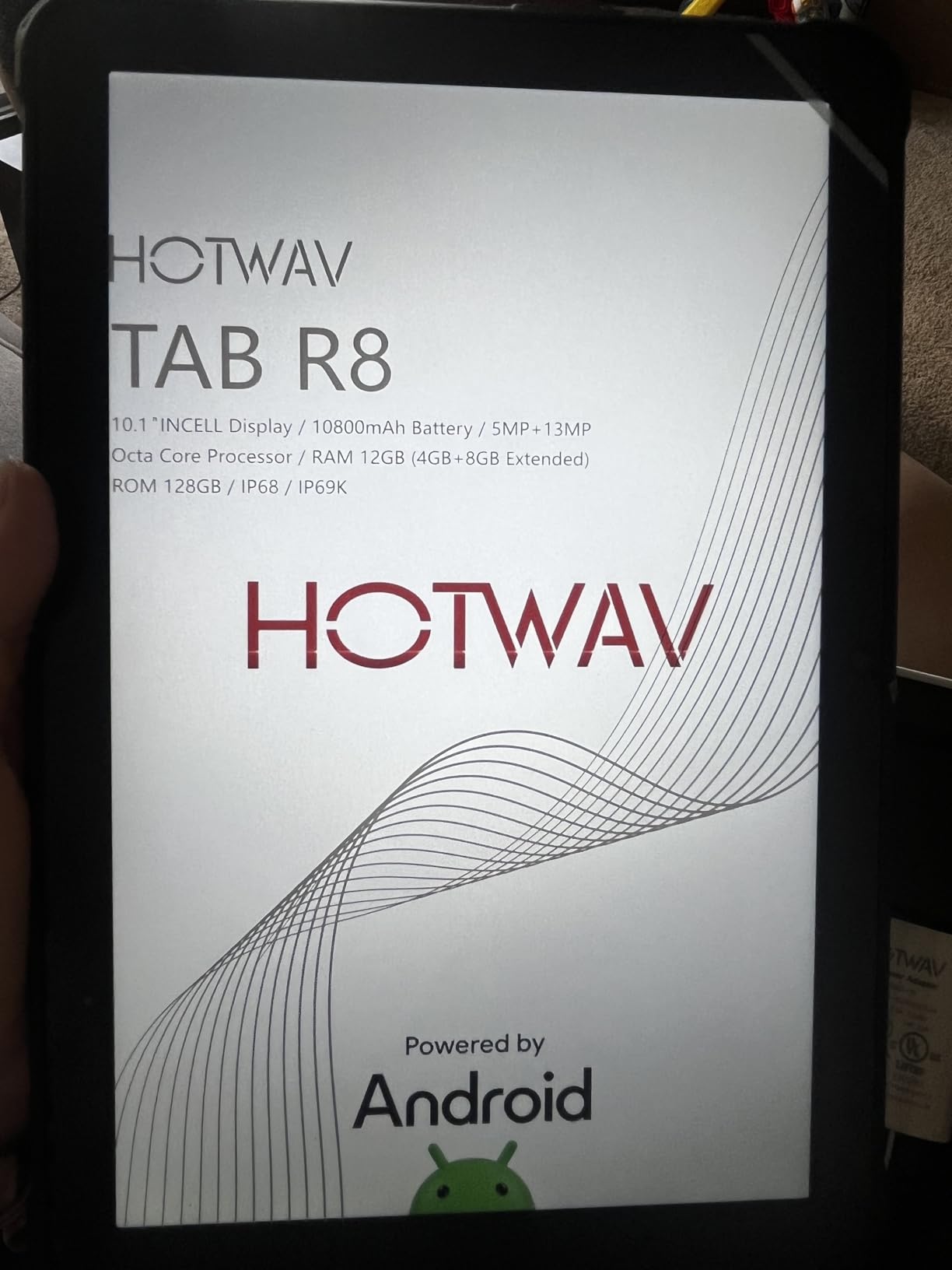 HOTWAV R8 Rugged Tablet Android 14, 10.1