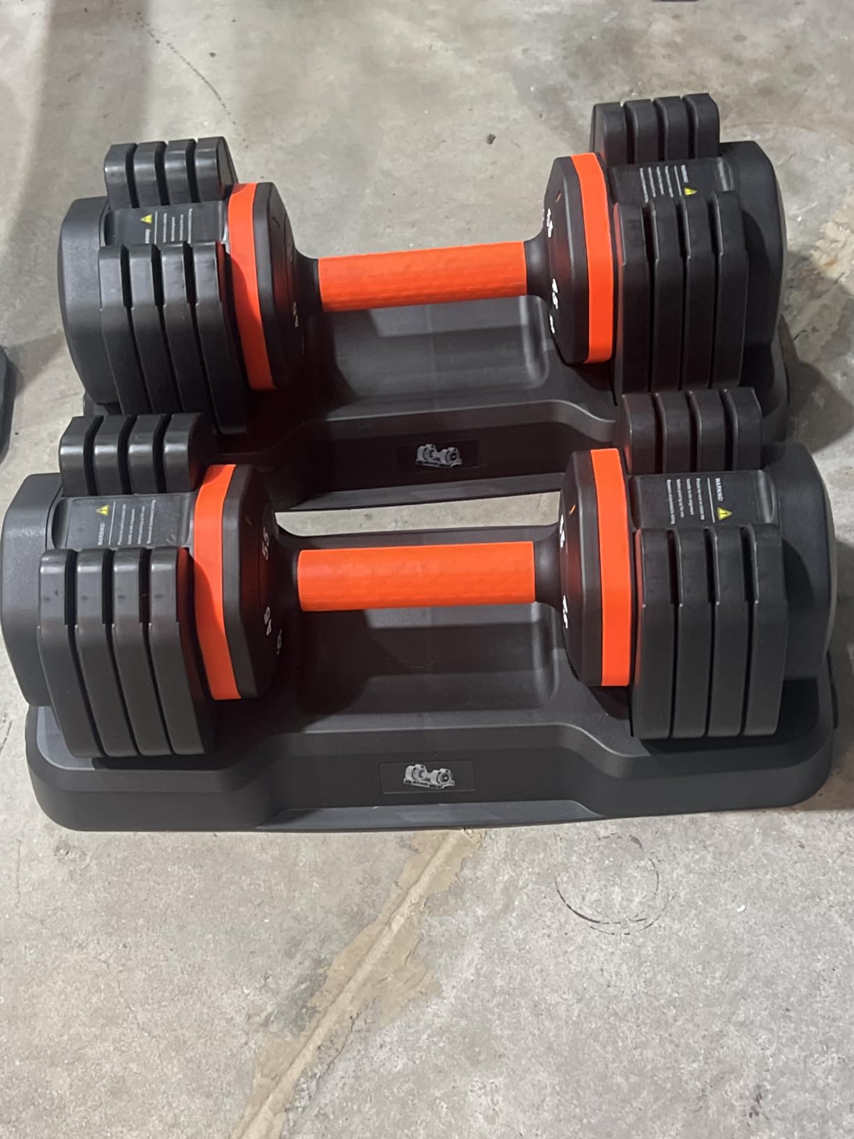 Space-Saving LIFEOG Home Gym Combo: 5-in-1 Adjustable Dumbbells & Foldable Weight Bench - The Ultimate Full-Body Strength Set customer photo 1