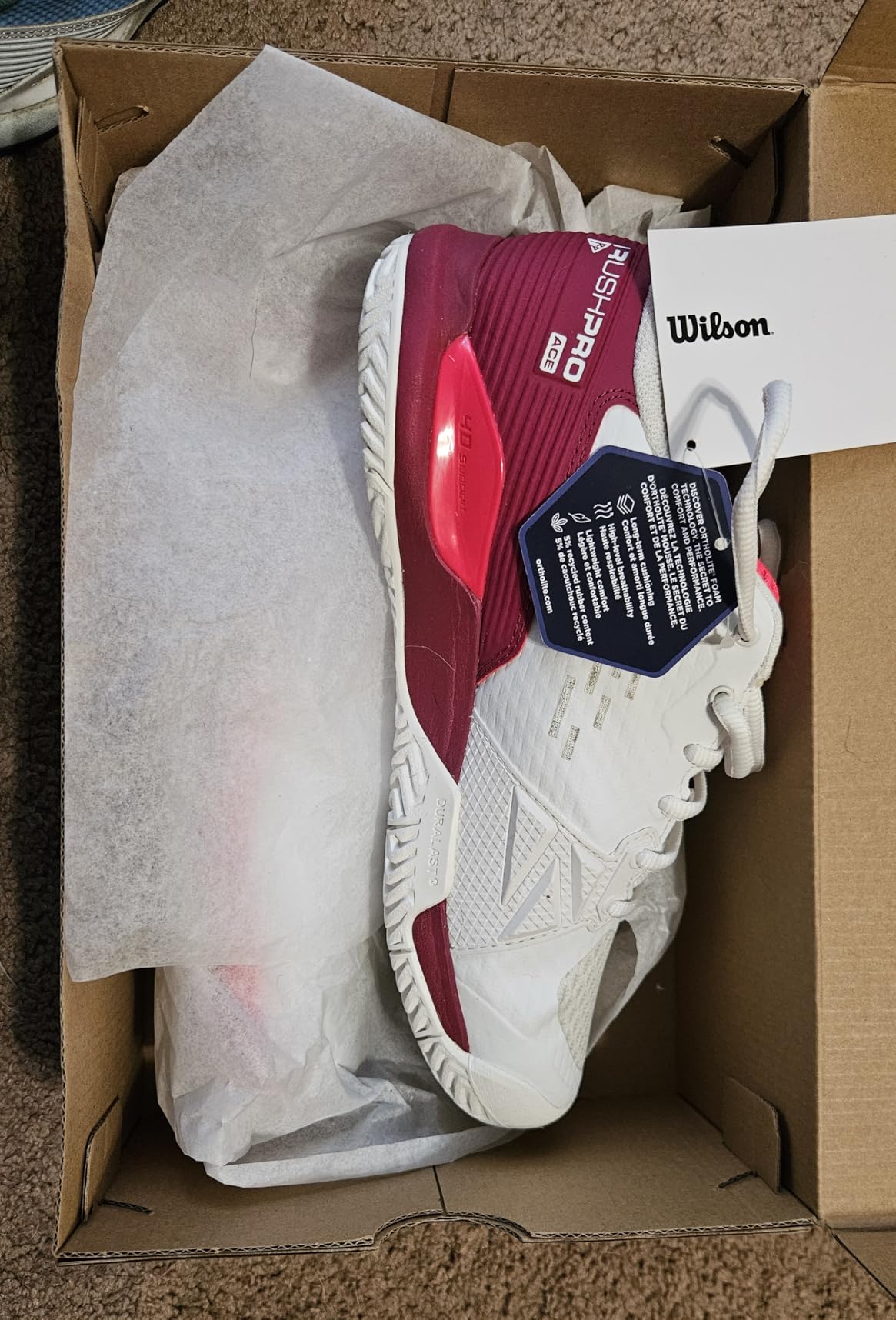 WILSON Rush Pro Ace Junior (Big Kid) customer photo 1
