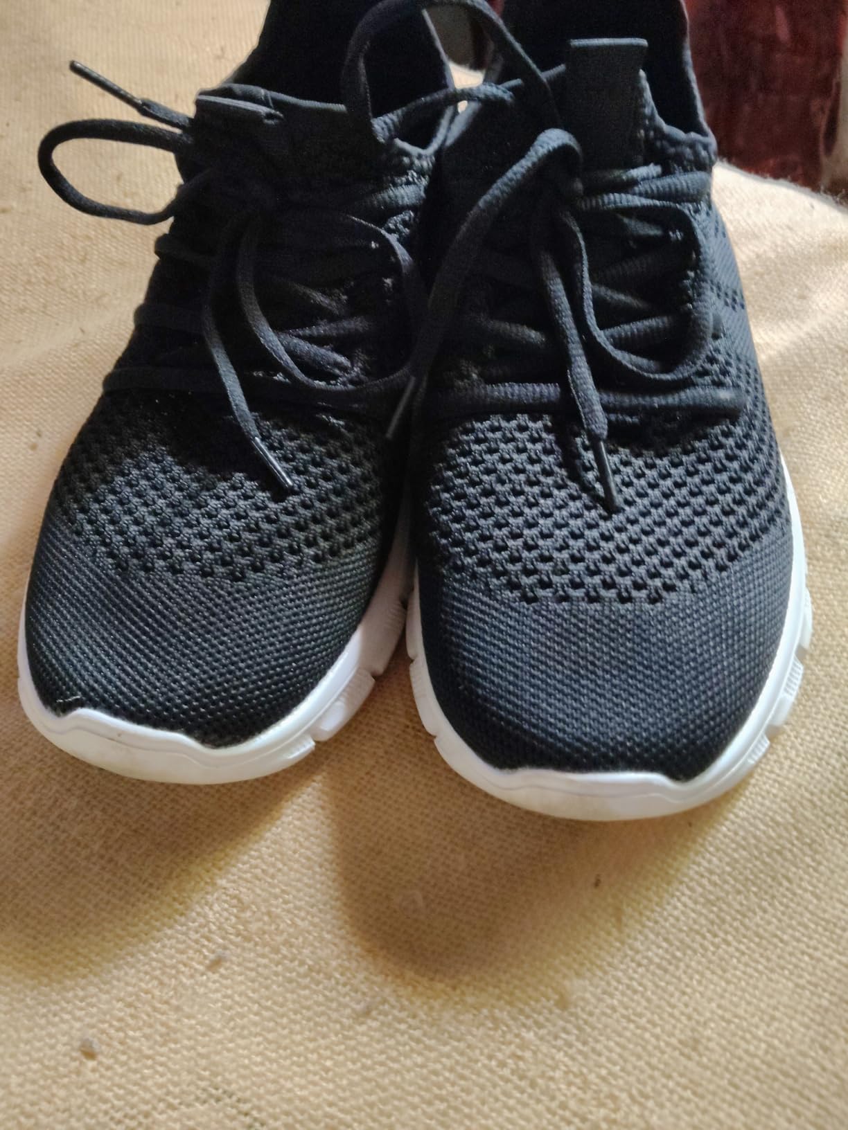 Mens Running Shoes Slip On Tennis Walking Sneakers Gym Athletic customer photo 2