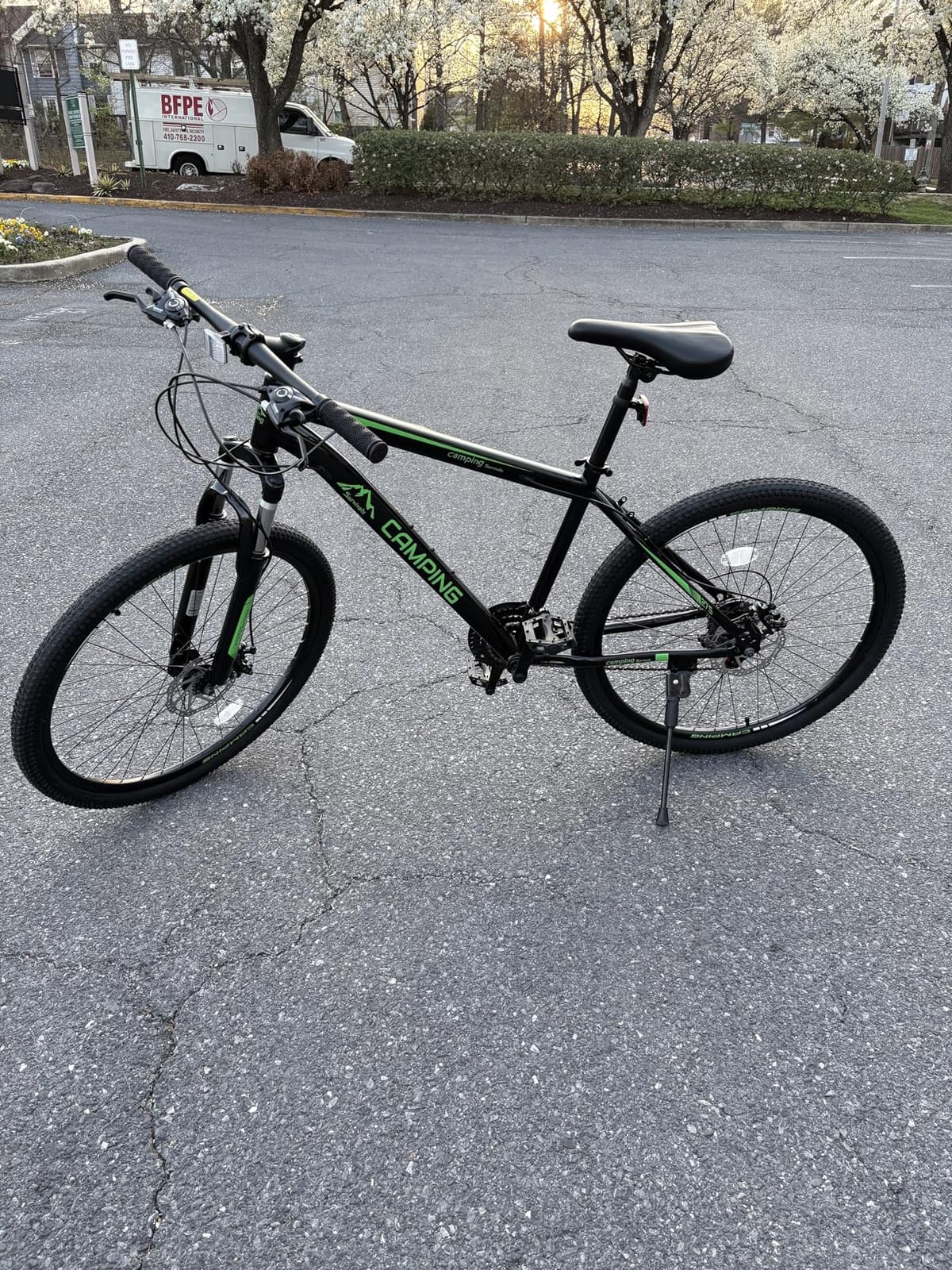Ktaxon Mountain Bike 24/26/27.5 Inch Men & Women Mountain Bike with 21-Speed Adult Bikes, Double Disc Brake, Suspension Fork and High Carbon Steel Frame customer photo 1