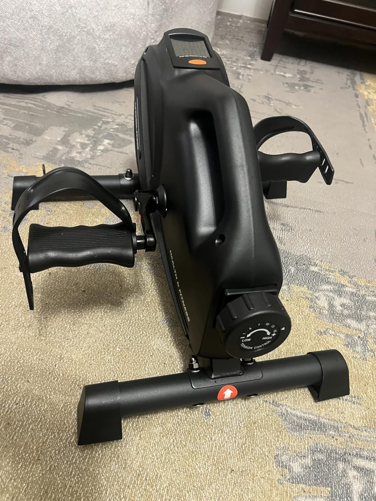 YOSUDA Under Desk Bike with 16-Level Magnetic Resistance & Bluetooth App | Quiet Pedal Exerciser While Sitting, Mini Exercise Bike for Adults & Seniors, Arm and Leg Machines for Office & Home customer photo 1