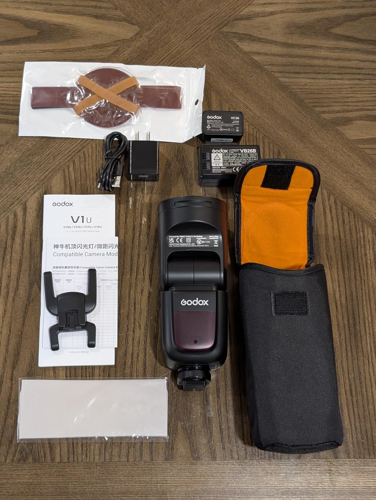 Godox V1C V1-C USA Version Flash for Canon, V1-CU Camera Flash Speedlight customer photo 1