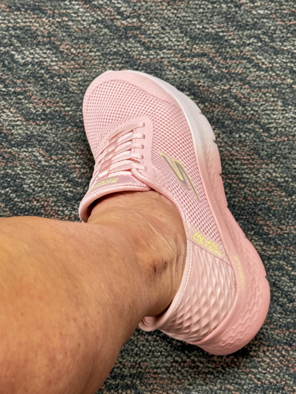 Skechers Women's Go Walk Flex Grand Entry | Hands Free Slip-Ins, Air-Cooled Memory Foam Insole, ULTRA GO Cushioning, Machine Washable, Vegan customer photo 2