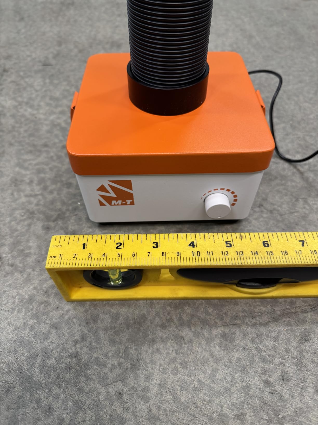 M-T Solder Fume Extractor, 80W 168m³/h Strong Suction Smoke Absorber with Carbon or HEPA Filter, 3-speed Adjustment for Soldering, Welding, 3D Printing customer photo 1