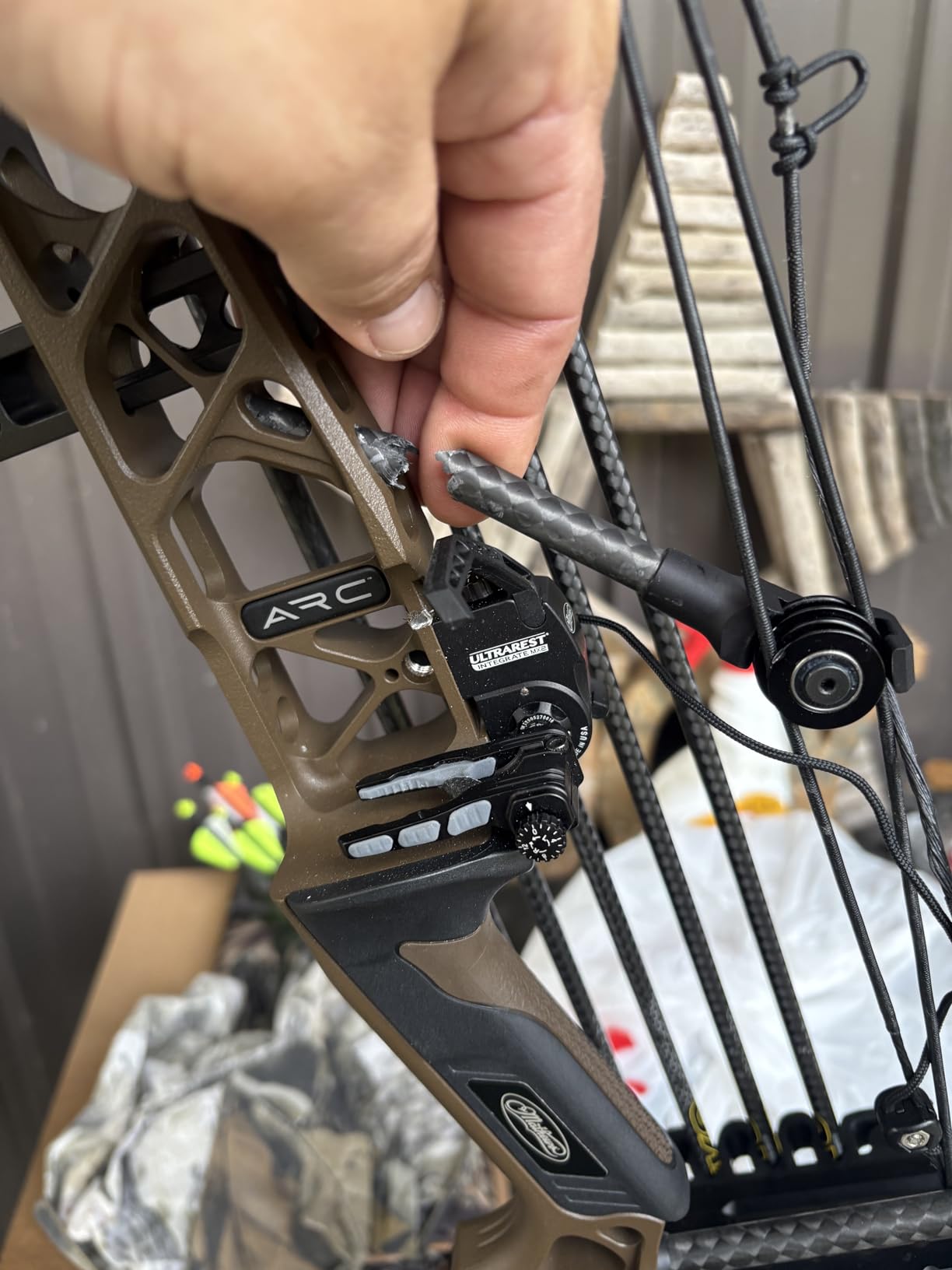 sntxmy Bow Release for Compound Bow, Archery Release Trigger, Compound Bow Release, Thumb Release. customer photo 1