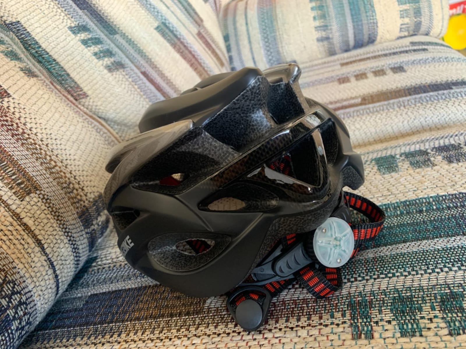 KINGBIKE Bike Helmet with USB Rechargeable Light & Replacement Pads & Visor customer photo 1
