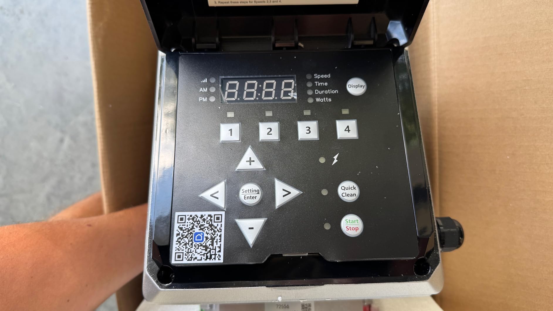 CIPU 3 HP Smart Variable Speed Pool Pump, 230V, Intelligent Control, Khaki customer photo 1