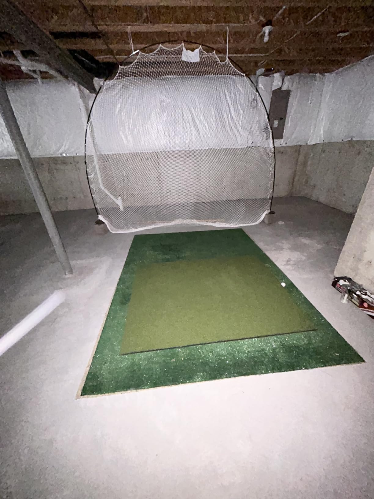 Golf Mat 31mm, 5x4ft/5x5ft Premium Golf Hitting Mat Outdoor Indoor | Golf Practice Mat for Driving Training, High-Elasticity Artificial Turf, Thickened EVA Material, Backyard Simulator Use customer photo 2