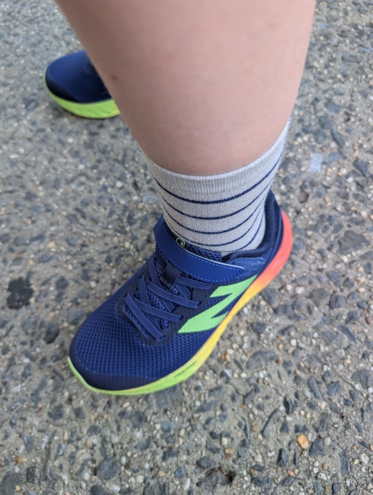Kids Fresh Foam Arishi V4 Running Shoe (Little Kid) customer photo 2