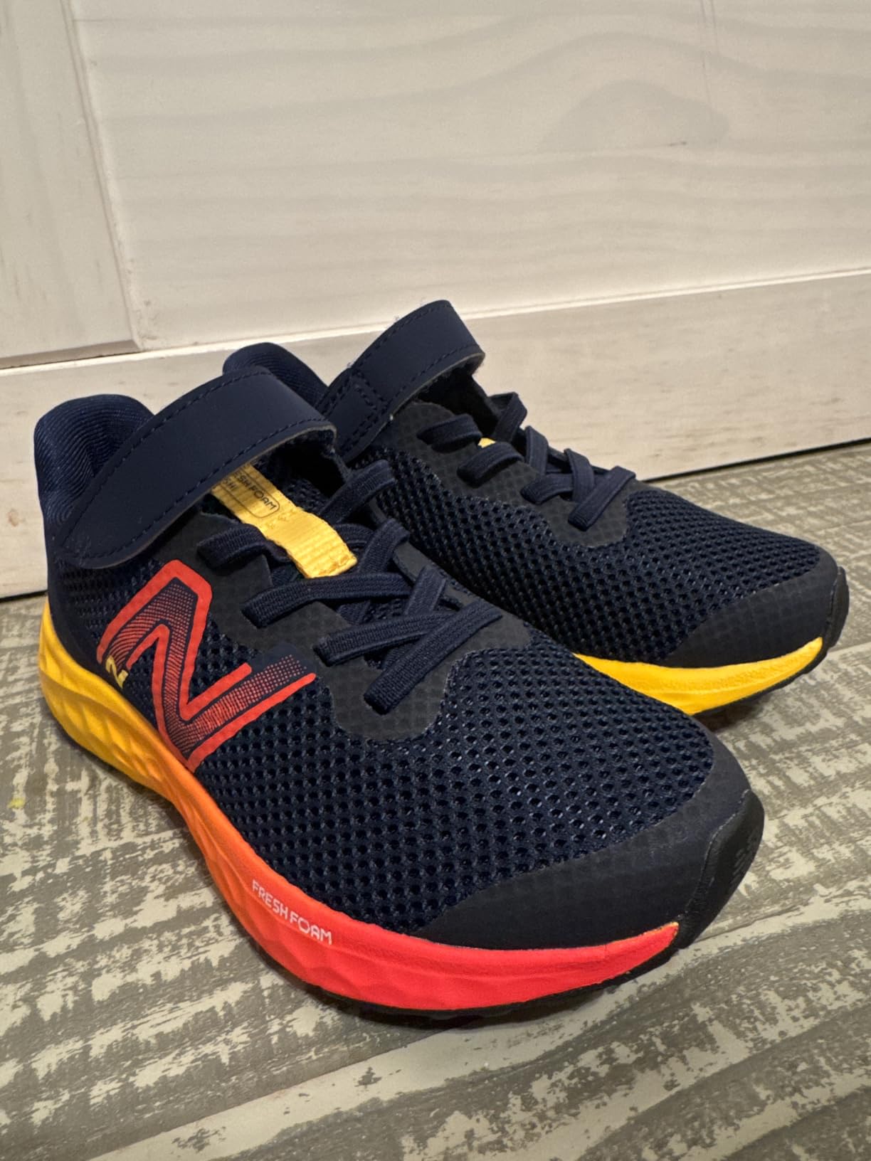 New Balance Kids Fresh Foam Arishi V4 Running Shoe (Little Kid) customer photo 1