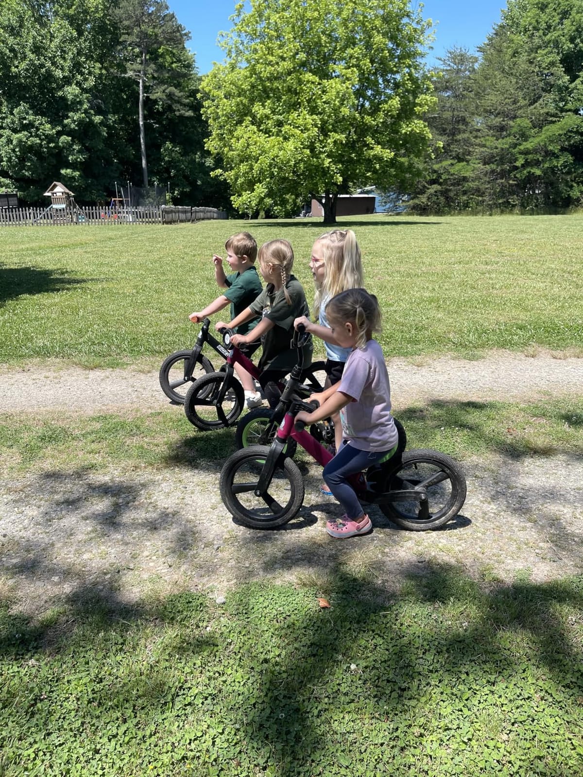 Ridego 14 Inch Balance Bike for Kids 3-6 Year Old, Lightweight Kids Bike with Adjustable Seat, Push Bicycle with Air Rubber Tires, Ride-on Toys Birthday Gift customer photo 2