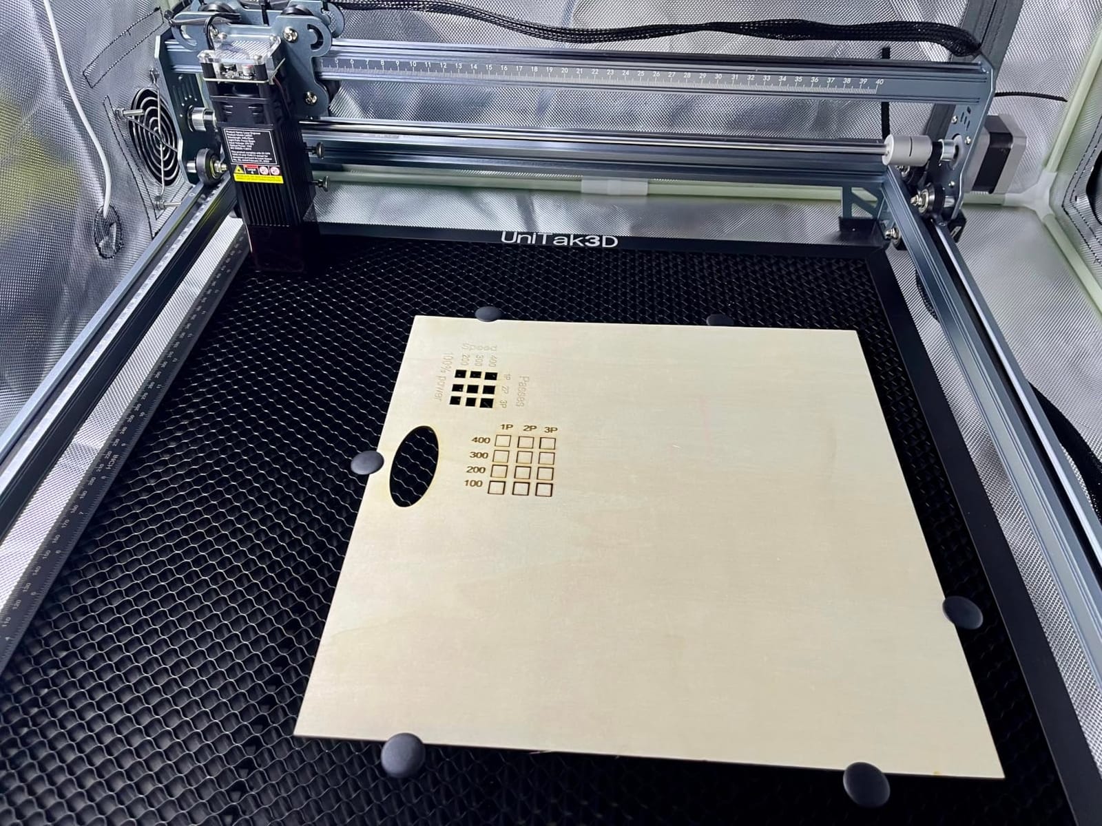 CREALITY FALCON 10w Laser Engraver with Air Assist, Laser Engraving Machine with Rotary Roller, 72W High Precision Laser Cutter and Engraver for Wood, Metal, Acrylic, Cylindrical Objects, Tumblers customer photo 1