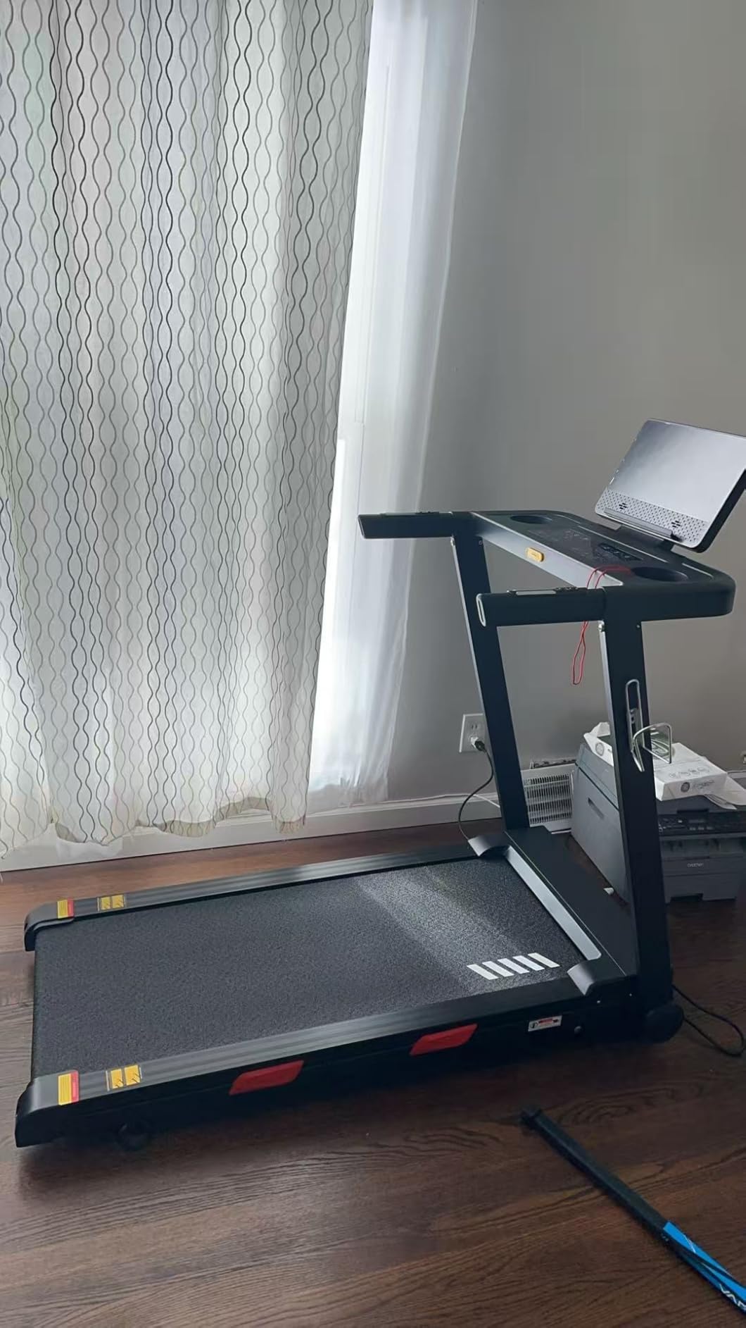 ATEEDGE Treadmill with Auto Incline, 3.0HP, 10 MPH Speed Running Machine | 20% Auto Incline, 18.5