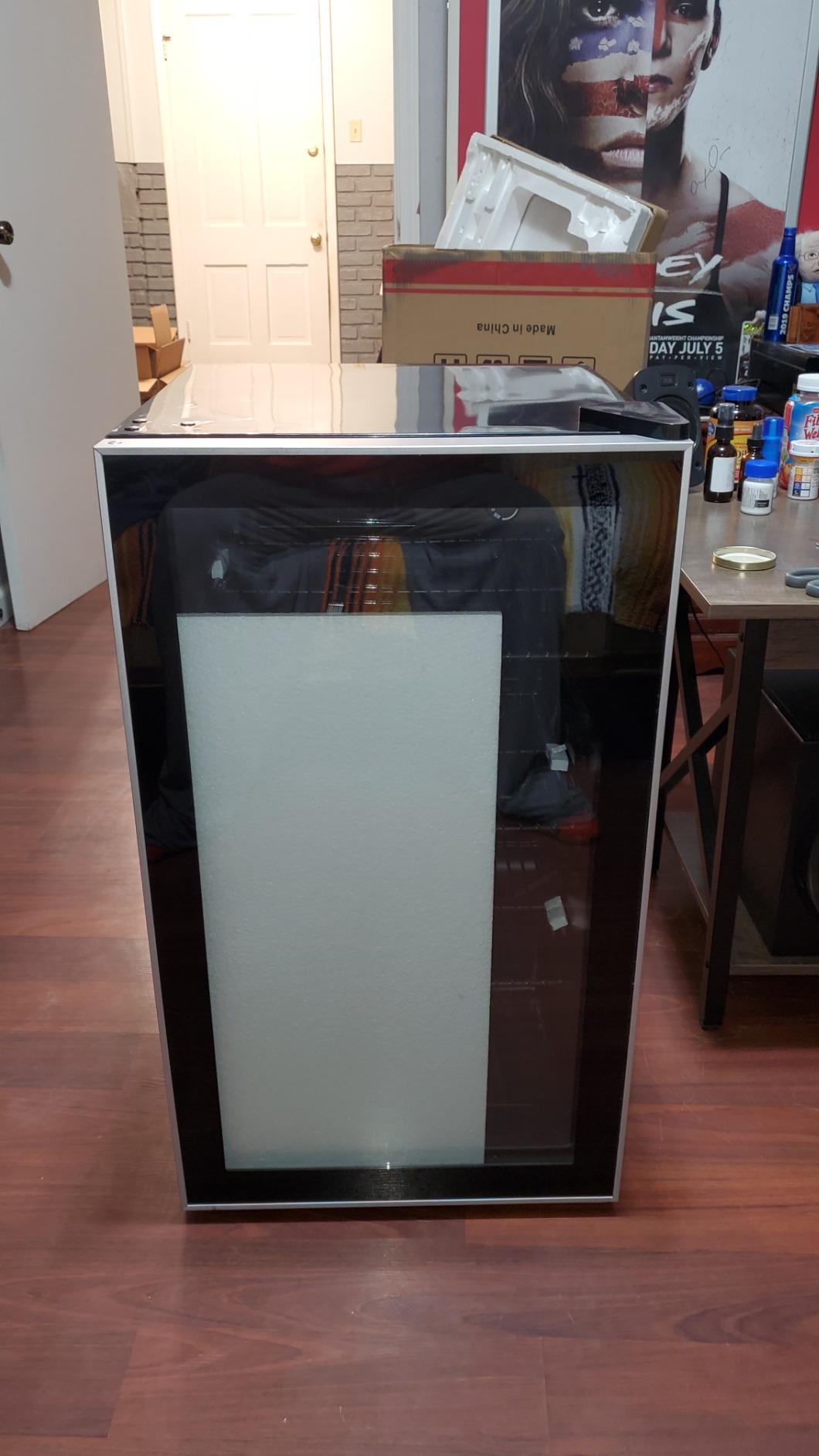 Antarctic Star 0.9Cu. Ft. Counter-top Wine Cellar Mini Fridge customer photo 2