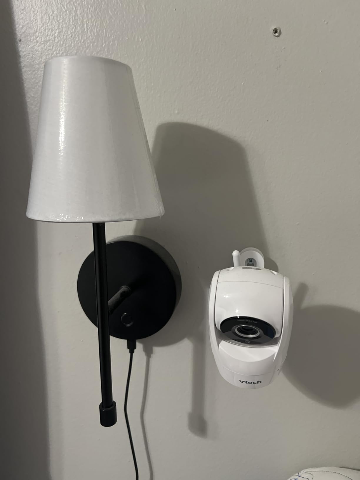 VTech Smart WiFi Baby Monitor, 2 Cameras – See Both Rooms at Home or from Anywhere, Free App, 1080p Split Screen, 5
