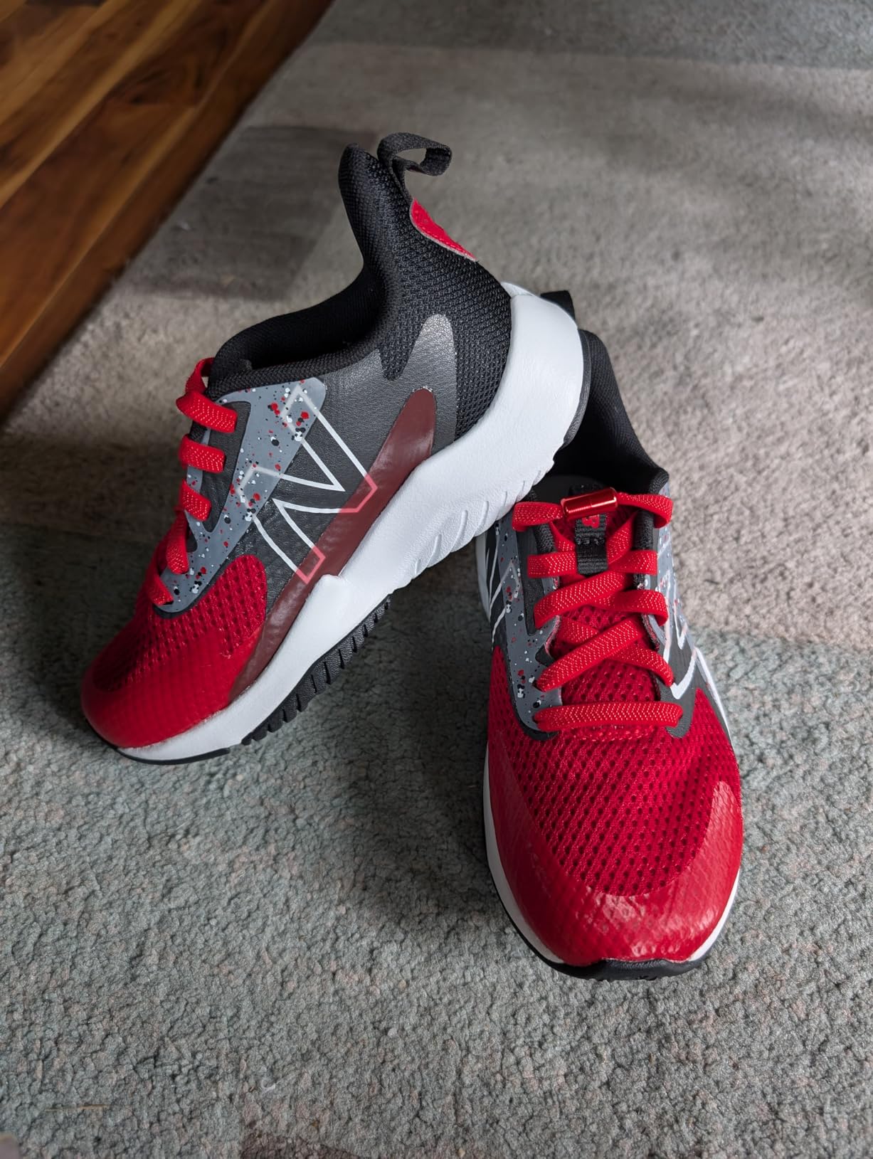 New Balance Kids' Rave Run V2 Lace-Up Running Shoes customer photo 2