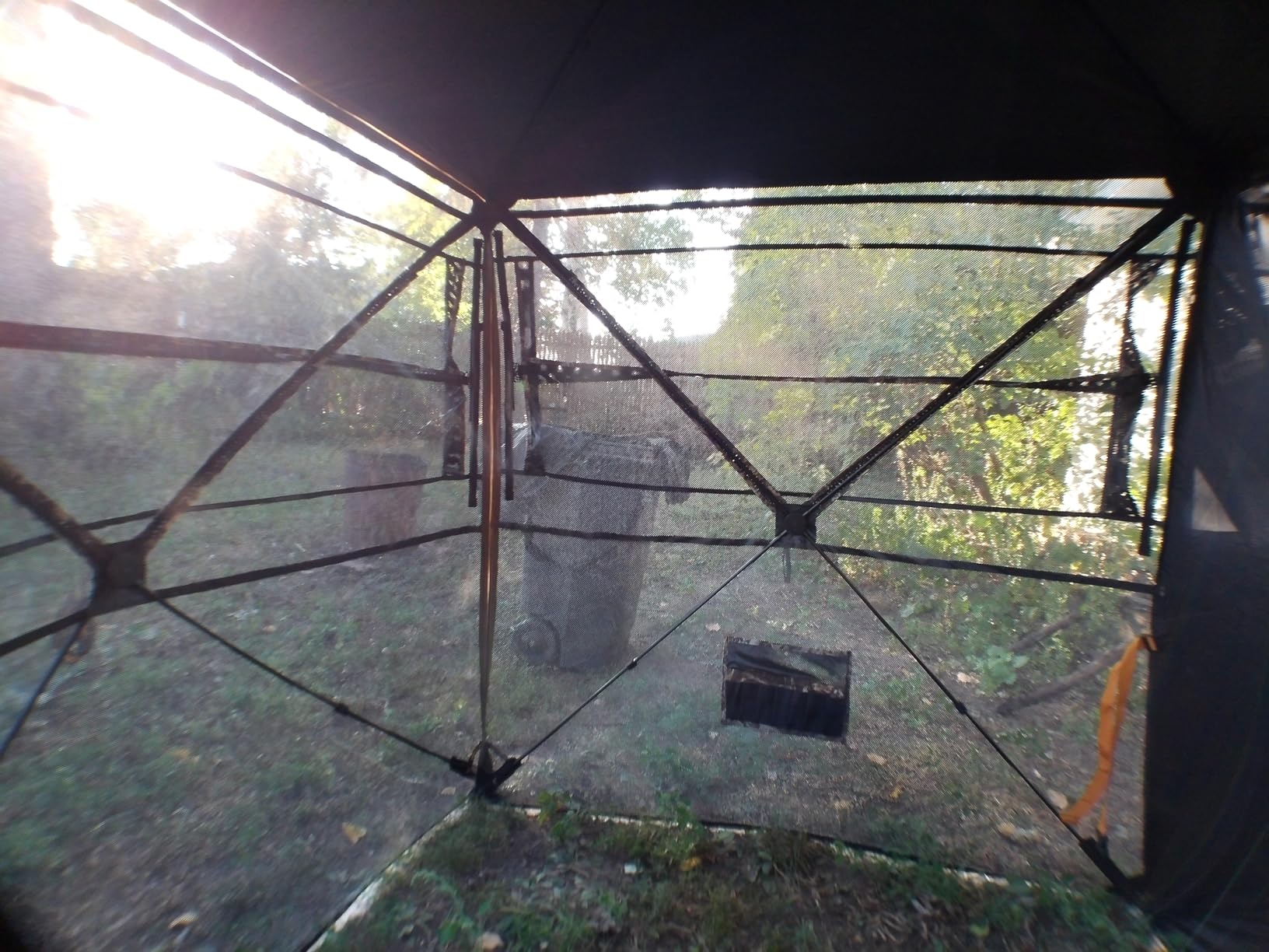 FLISSA Hunting Blind, 270/360 See-Through Ground Blind for Deer Hunting customer photo 1