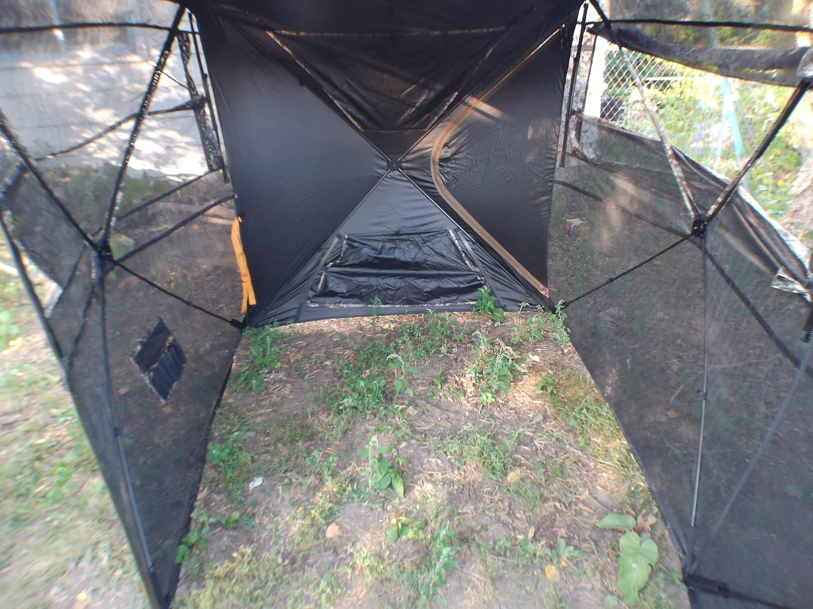 FLISSA Hunting Blind, 270/360 See-Through Ground Blind for Deer Hunting customer photo 2