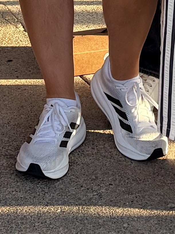 adidas Mens Response Pace Sneakers Shoes - Blue customer photo 2