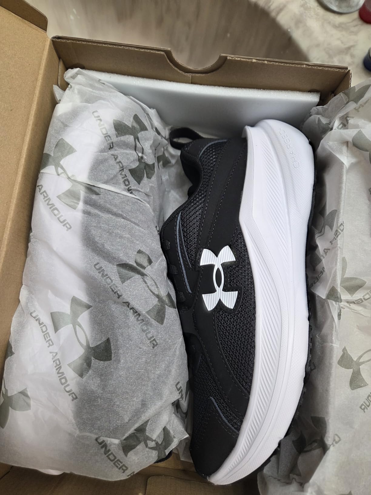 Under Armour Kids Charged Assert 11 (Big Kid) customer photo 1