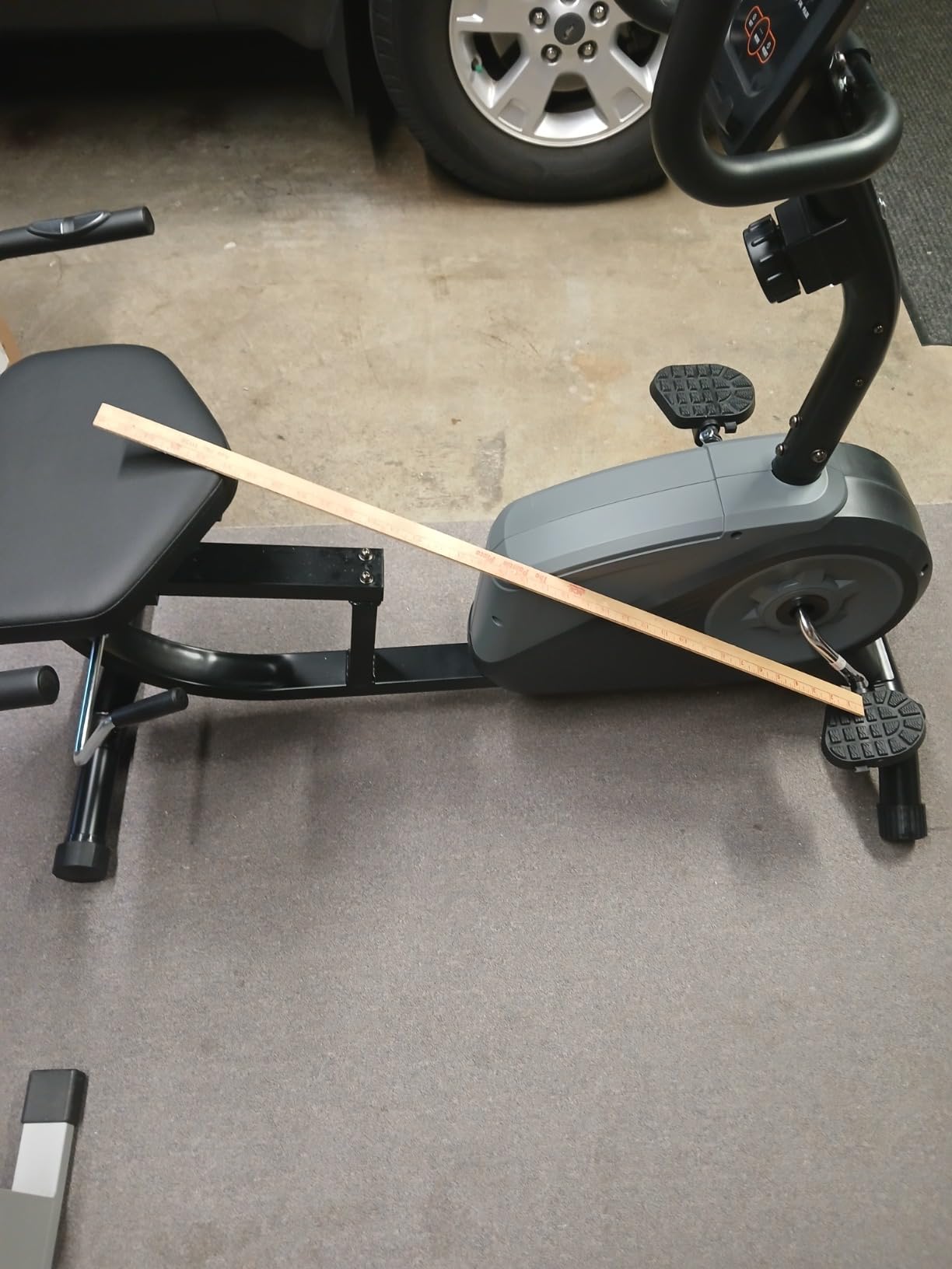 Recumbent Exercise Bike with Arm Exerciser for Home customer photo 2