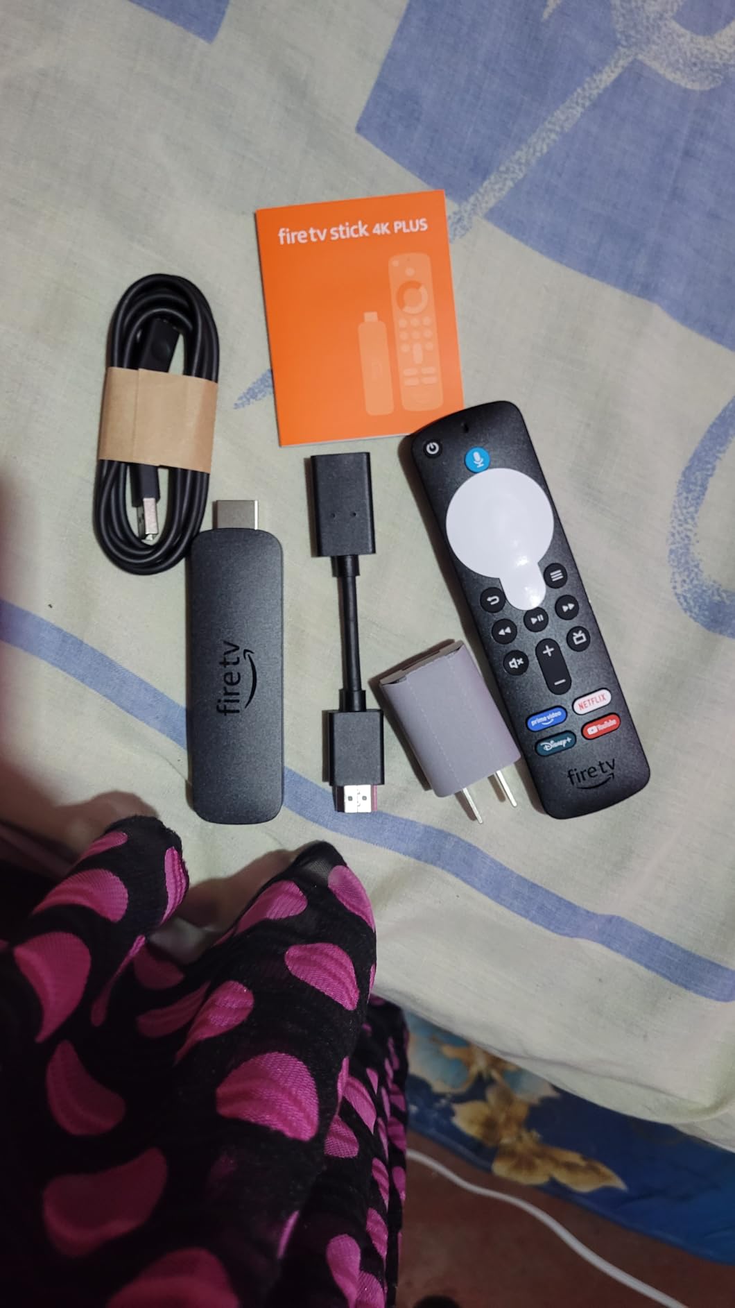 Amazon Fire TV Stick 4K Plus (newest model) with AI-powered Fire TV Search, Wi-Fi 6, stream hundreds of thousands of movies and shows, free & live TV, find shows faster with Alexa+ customer photo 1