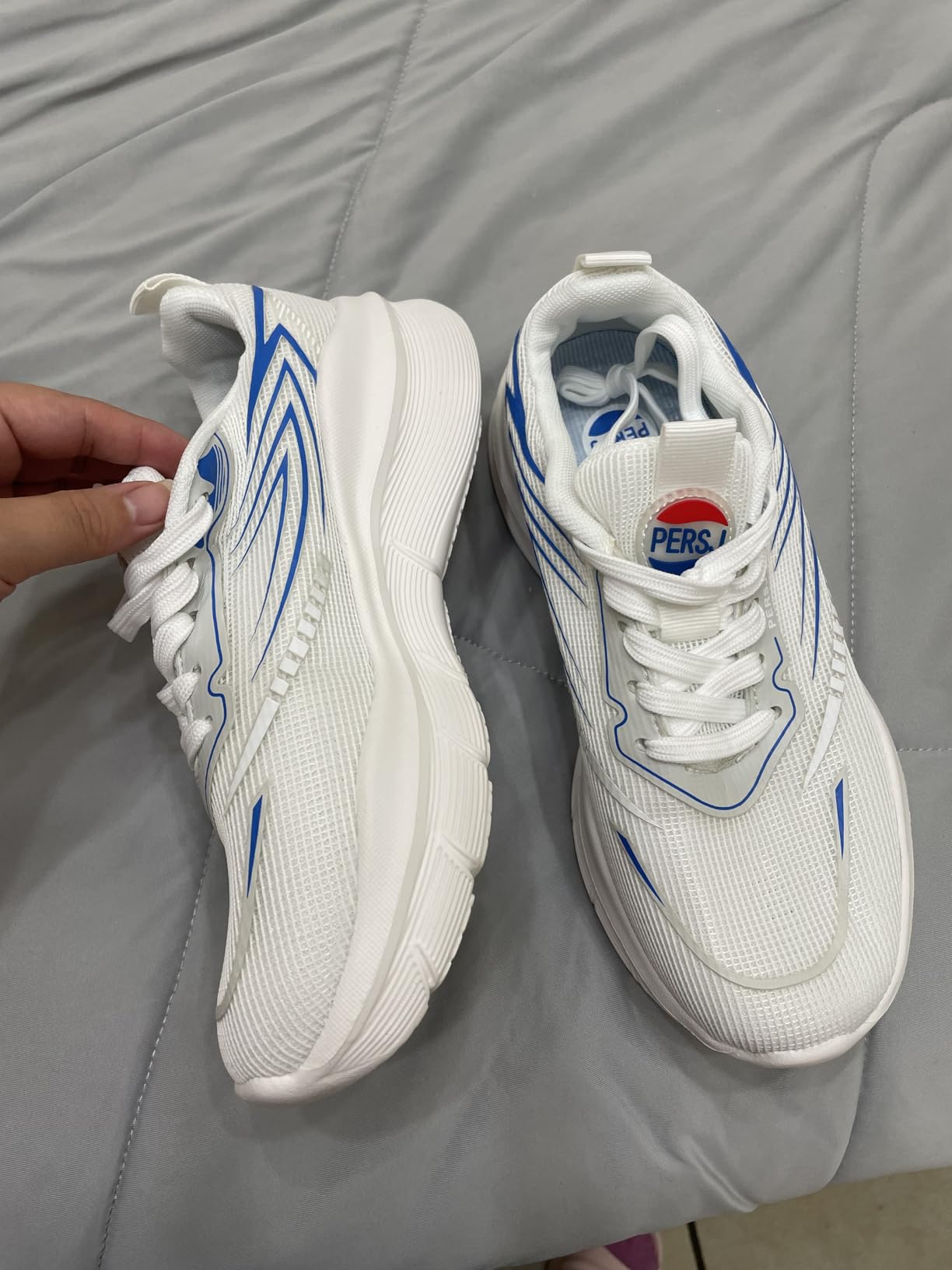 AFB Unisex Running Shoes Women Men Walking Tennis Sports Lightweight Arch Support Luminous Sneakers customer photo 2