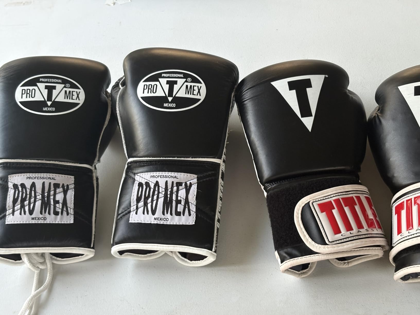 Title Boxing Pro Mex Professional Edge Lace Training/Sparring Boxing Gloves customer photo 1
