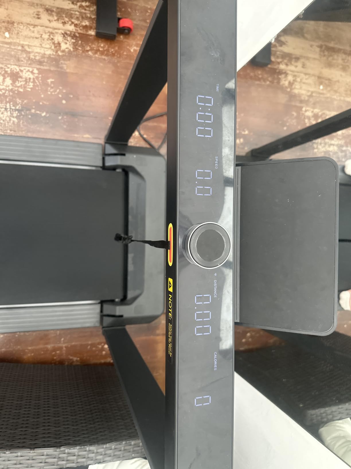 WalkingPad X Series Folding Treadmill, Smart Vertical Fold | LED Display with Rotary Control, No Assembly Required customer photo 1
