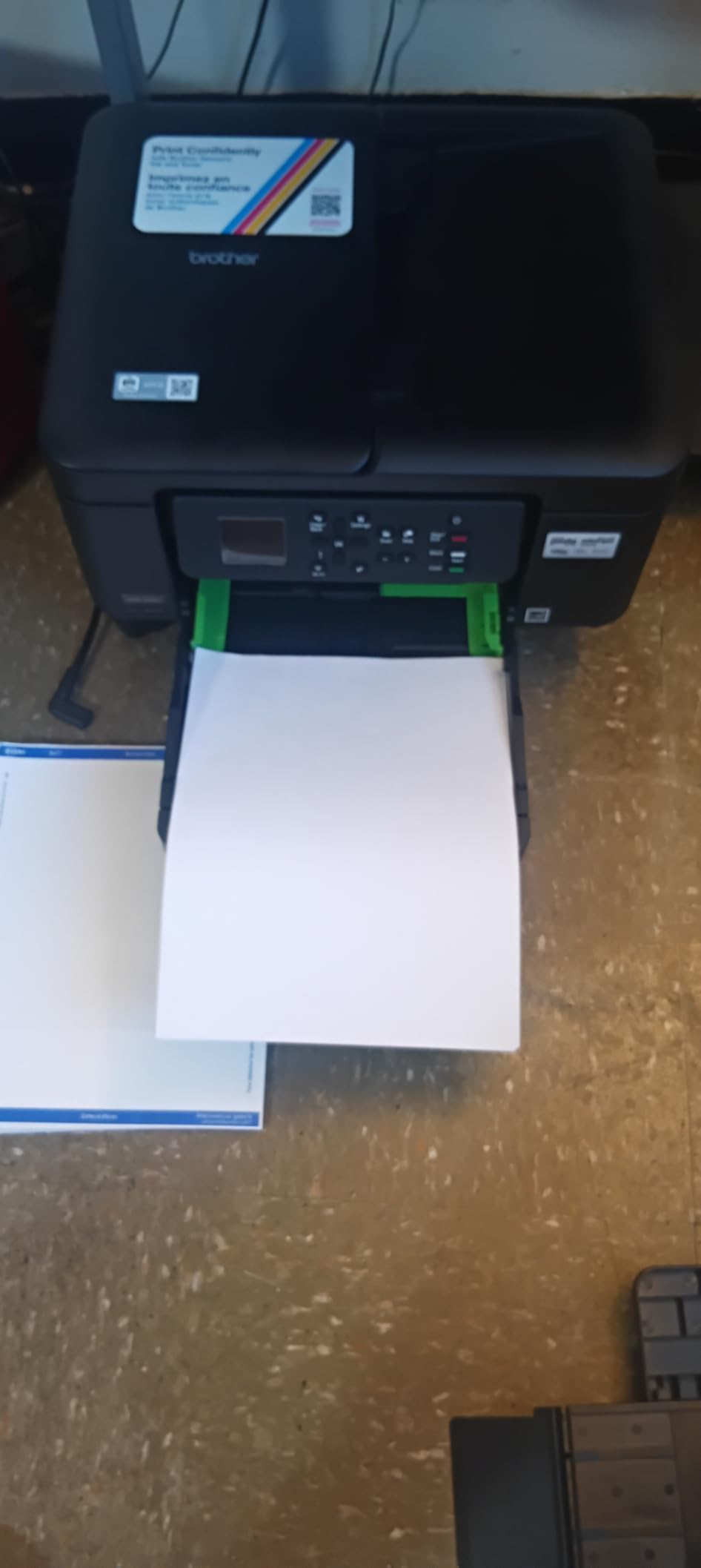 Brother Work Smart 1360 Wireless Color Inkjet All-in-One Print, Scan, Copy customer photo 1