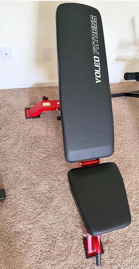 YOLEO Commercial Weight Bench, 2315LB ASTM Certified | 90% Pre-Assembled, 32