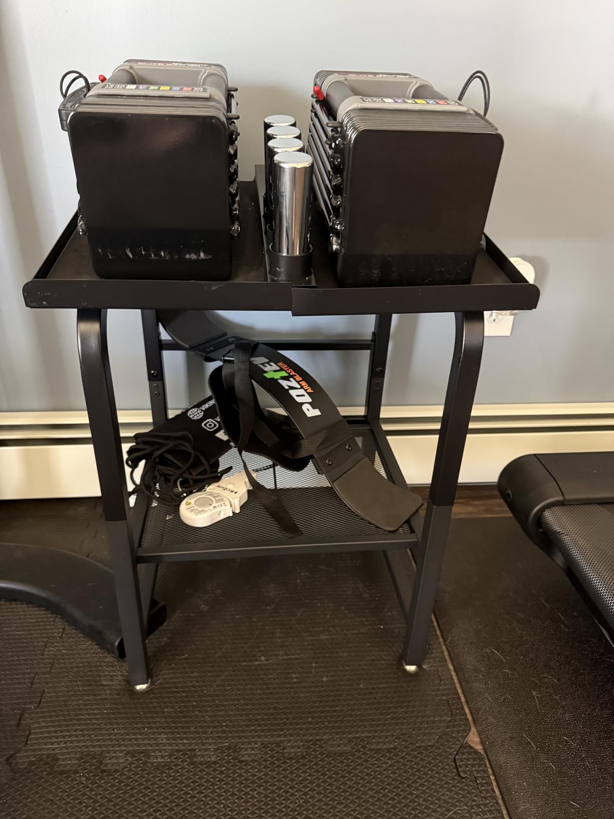 Dumbbell Rack Only Weight Stand Fits For Adjustable Weight 500lbs Load up Heavy Duty Kettlebell Stand for Home Gym customer photo 1