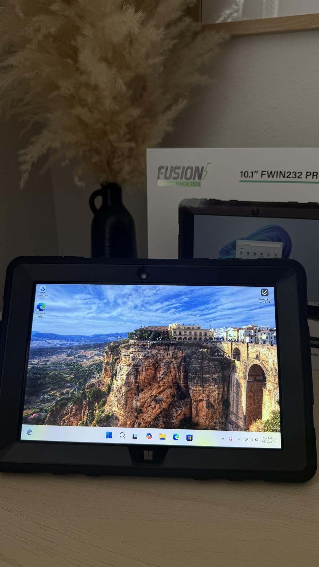 Fusion5 Built in USA 10.1” Windows 11 Professional Rugged Tablet PC - 12GB RAM, 512GB SSD, Intel 13th Gen, Full HD Windows Tablet Computer, HDMI, USB C - 2 Year Full Warranty with Accidental Damage customer photo 2
