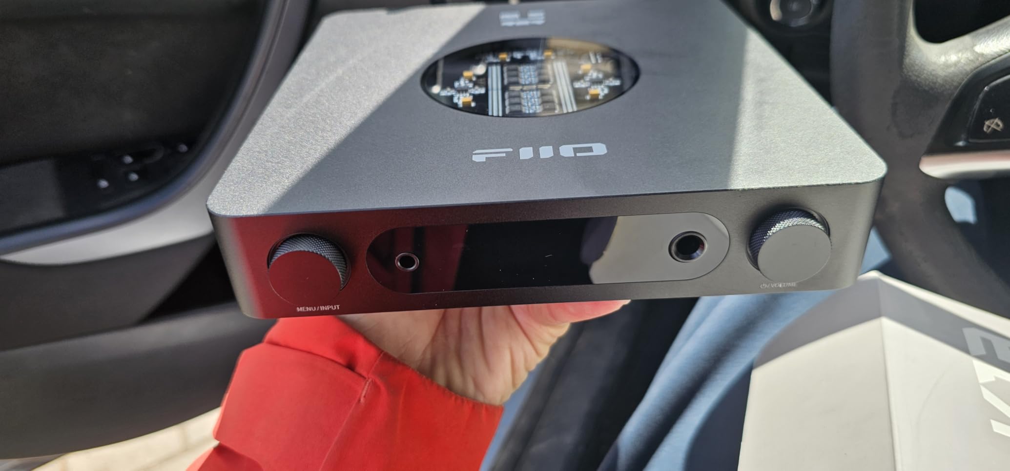 FiiO K13 R2R Desktop DAC & Headphone Amp, High-Fidelity 24Bit R2R DAC, Powerful 2400mW Output, LDAC Bluetooth Streaming, Dual Power Supply, 10-Band PEQ, Balanced XLR & RCA Audio Output (Black) customer photo 2