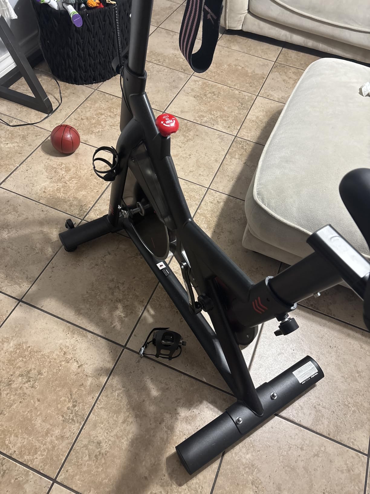 Wenoker Magnetic Exercise Bike for Home - Adjustable Silent Spin Bike with 350lb Capacity, APP Connectivity, LCD Monitor & Device Holder - Indoor Cycling Bike for Cardio & Weight Loss customer photo 1