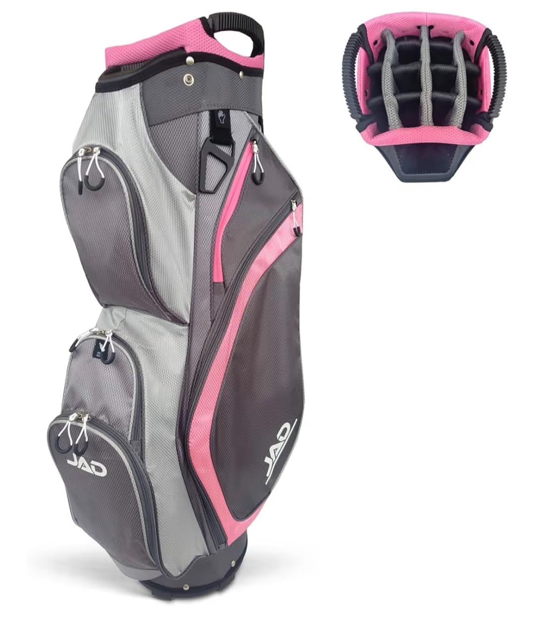 JAD Lightweight Womens Golf Bag, Golf Cart Bag with Dual Handles for Women/Ladies, 14-Way Full-Length Top Dividers, Large Putter Well, Ultra Lightweight, Large Pockets for Accessories customer photo 1