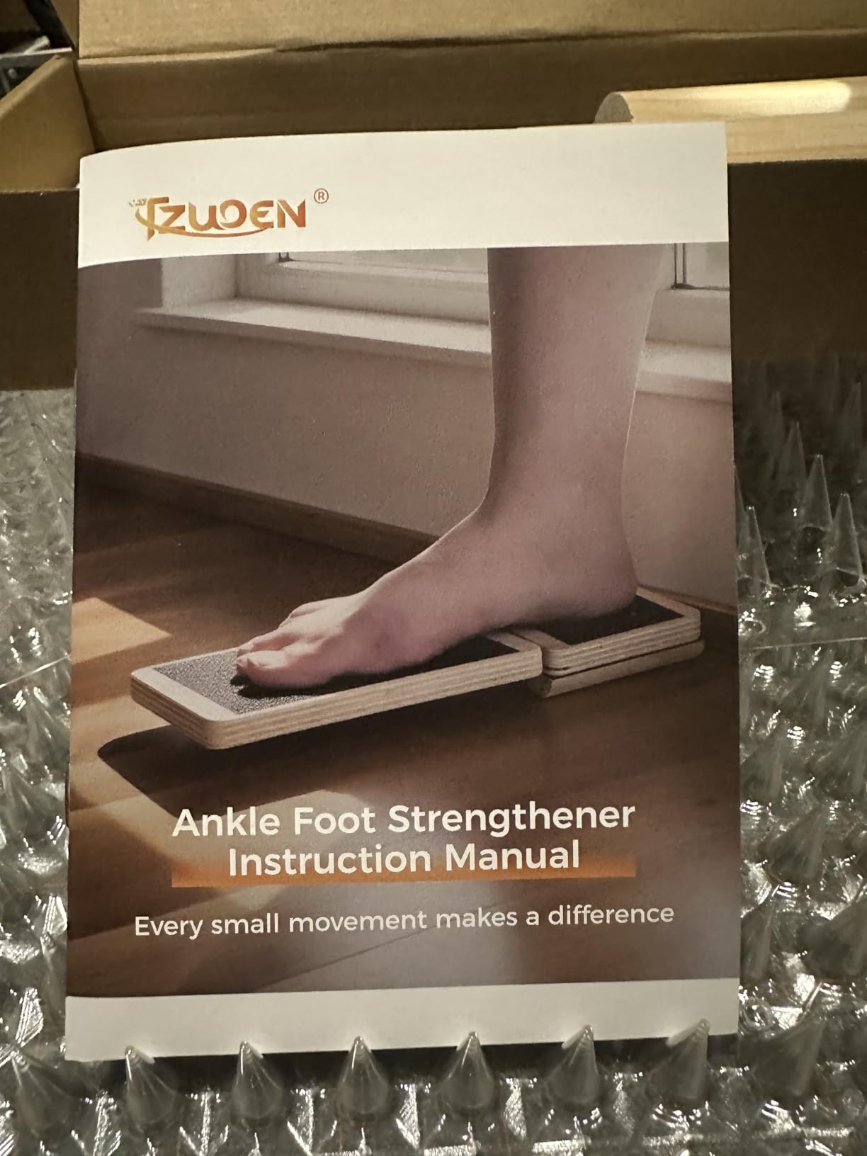Ankle Foot Strengthener Exerciser for Sprained, Single Leg Balance Board customer photo 1