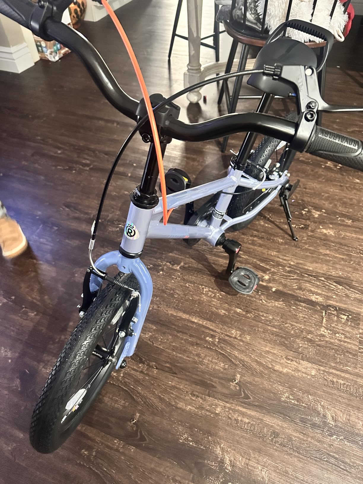 RoyalBaby EZ-Pro Kids Bike, Lightweight Aluminum 2-in-1 Balance to Pedal Bike with One-Key Switch, 14 16 18 20 Inch for Age 3-10 Years customer photo 2