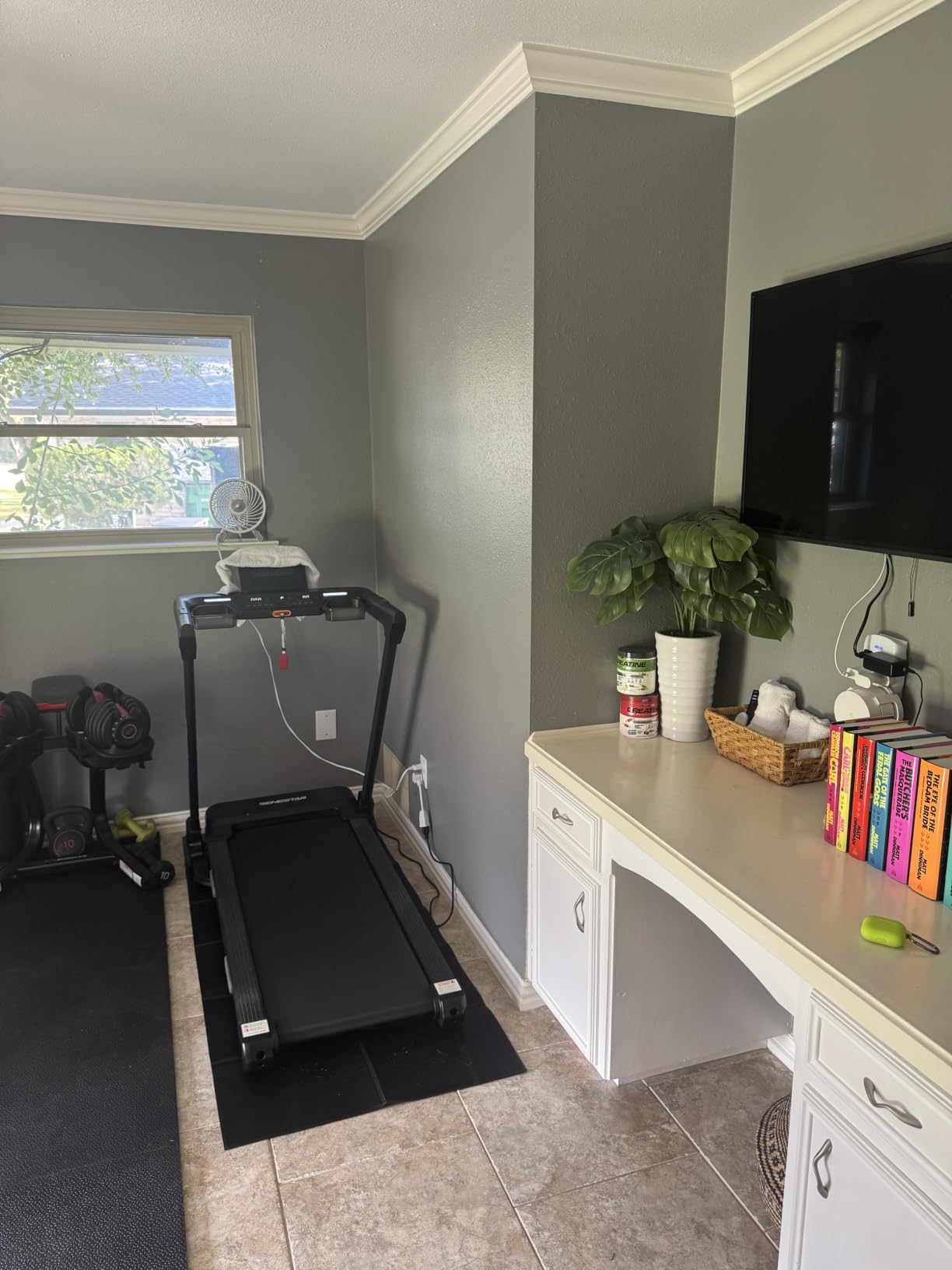 Renestar Folding Treadmill for Home with Auto Incline customer photo 1