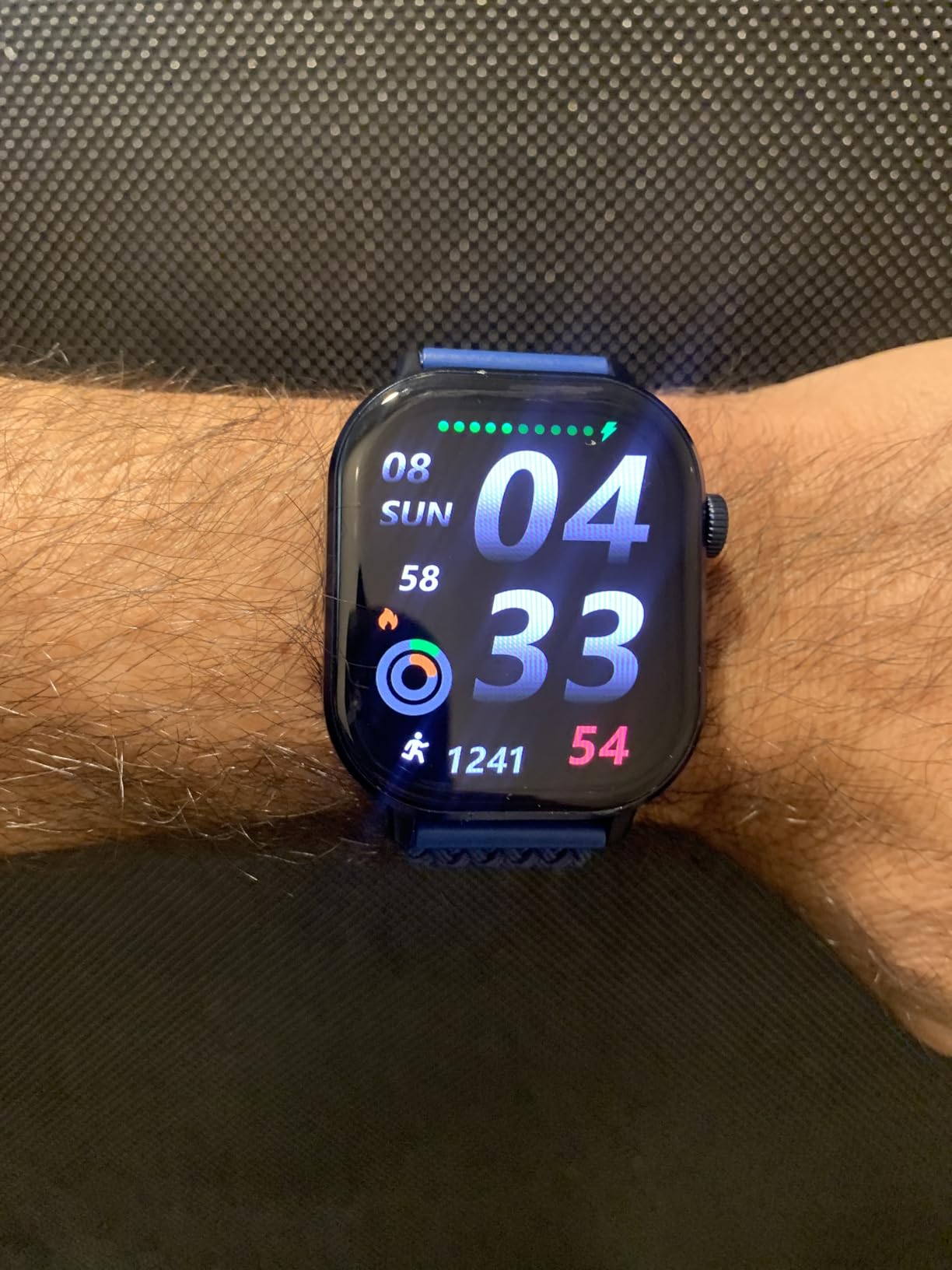 2026 Distance & Pace GPS Running Watch for Runners - Call & Text, AMOLED Large Screen, 50m Waterproof Swimming, Calorie & Step Counter, 2 Bands, Long Battery, for Seniors Men Women(Gold) customer photo 1