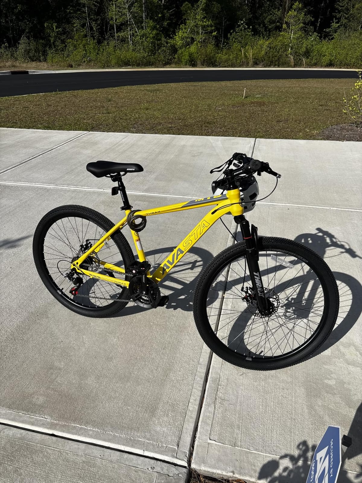 AVASTA Thrax 24 26 27.5 Inch Adult Men Male and Women MTB Mountain Bike | High Tensile Steel Frame, Dual Disc Brakes, Front Suspension, Smooth 21-Speed Gear Shifters, Half Hidden Brake Cables customer photo 1