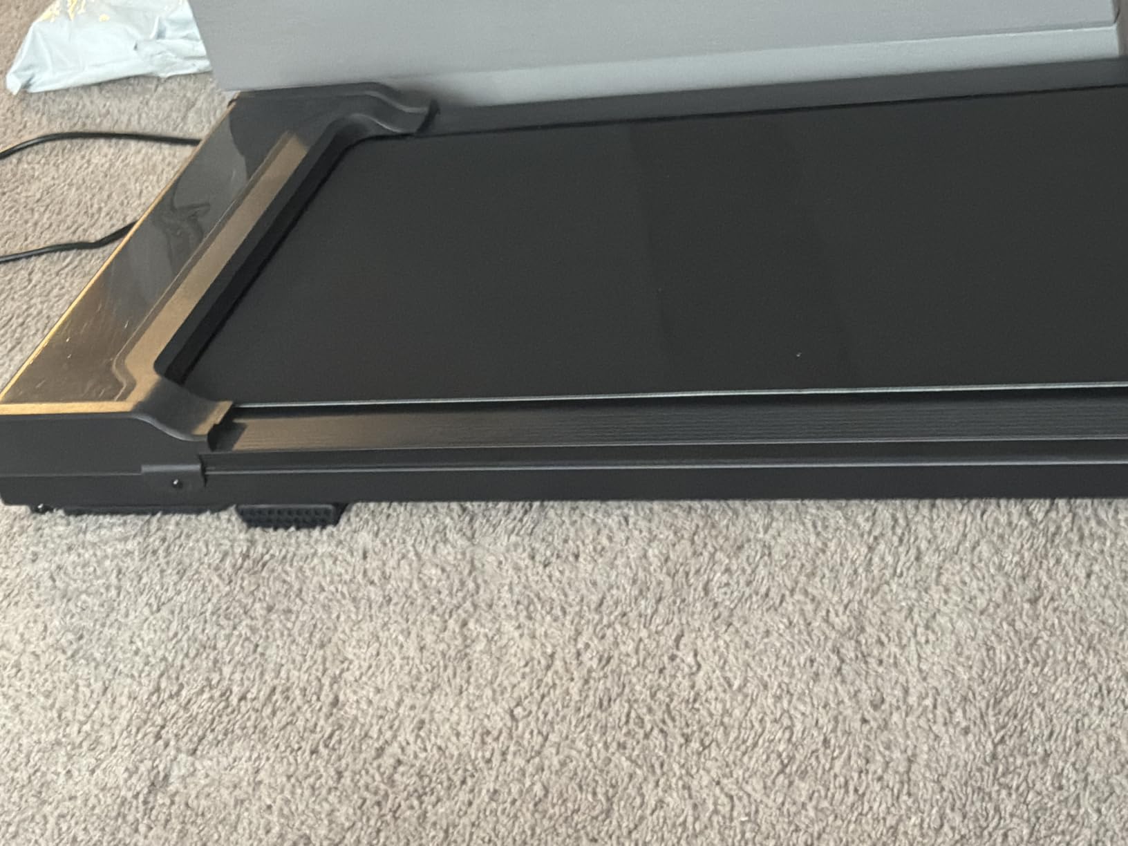 Walking Pad Treadmill for Home - Under Desk Walking and Running with Remote Control Portable Electric Machine Adjustable Slim Compact with 0.6-4.0MPH Modes Max up 265 Lbs for Home Office customer photo 1