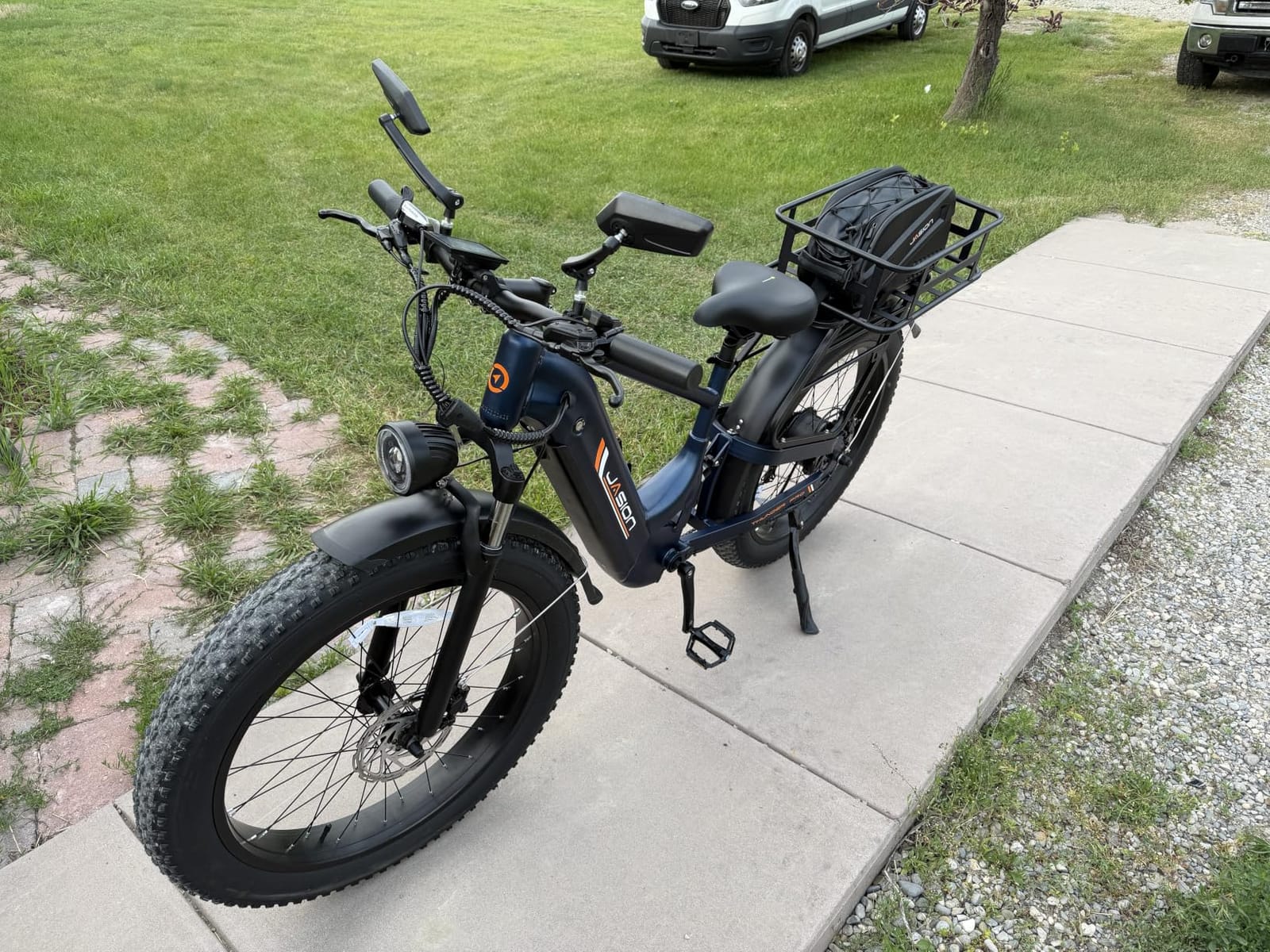 Jasion Thunder PRO/ST Electric Bike,2000W Peak Ebikes for Adults,26''Fat Tire Best Ebike for Men,90 Miles with 1040Wh Battery,35 MPH Max Speed Bicycles,500 lbs Capacity,Certified By UL2849 customer photo 1