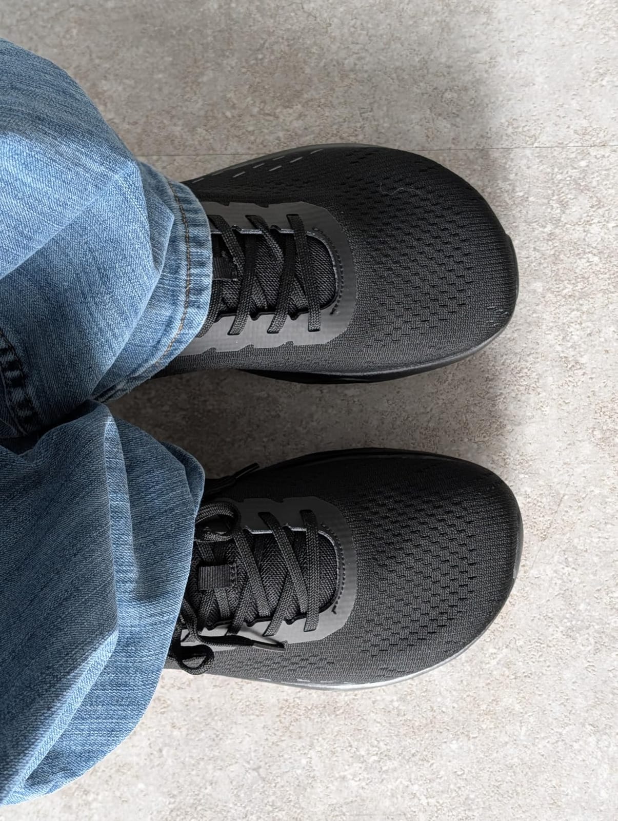 Wide Toe Box Walking Shoes for Men with Arch Support Orthotic Sneakers for Plantar Fasciitis Athletic Cushioning Men's Running Shoes for Foot Pain Relief, US Size 8-13 customer photo 2