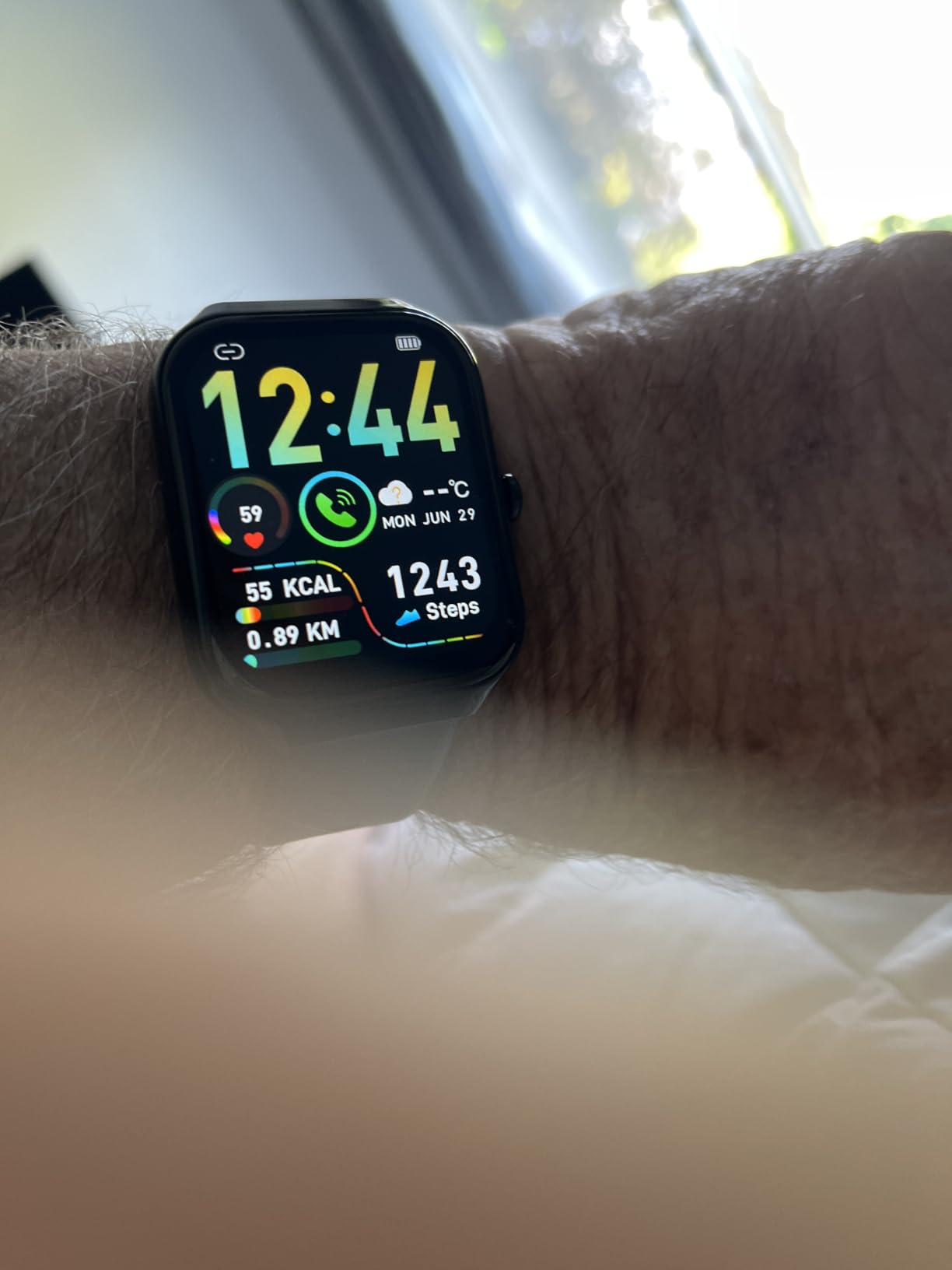 Smart Watch for Men Women Answer/Make Calls, 1.96