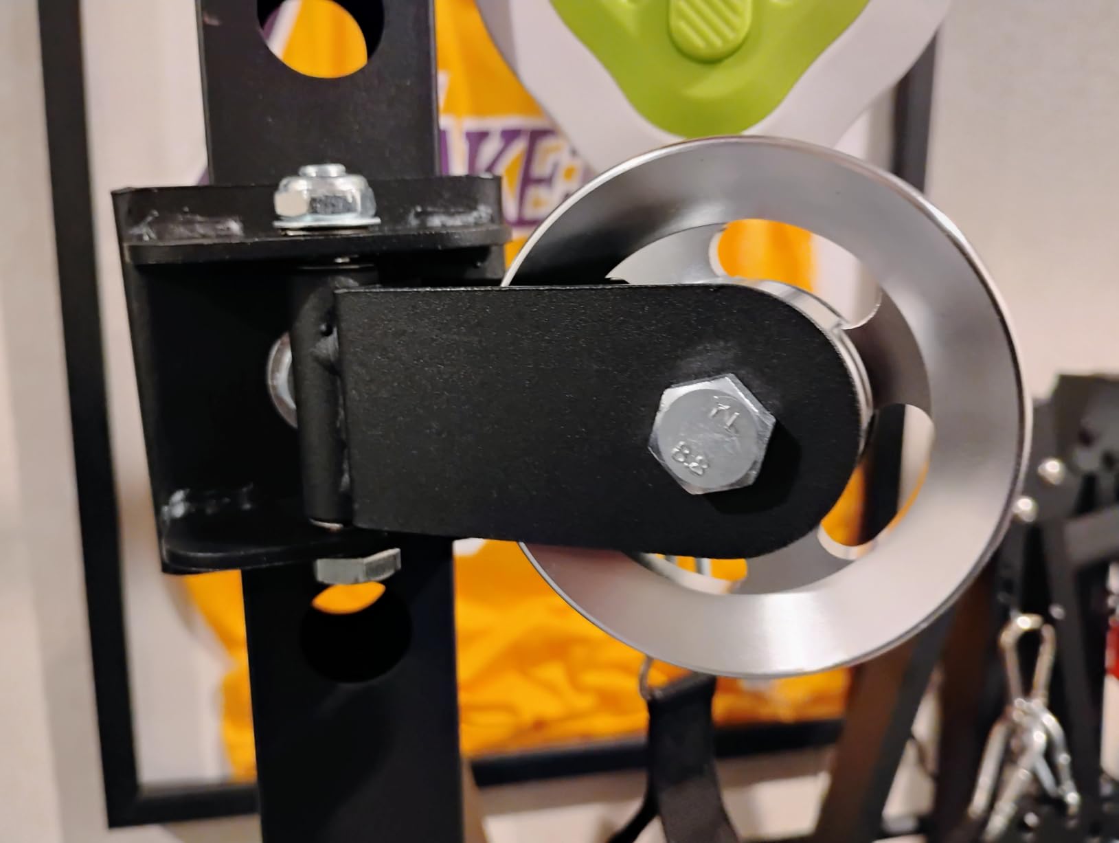 Soulchen Cable Pulley System for Squat Racks Power Rack Pulley Attachment Fits 1
