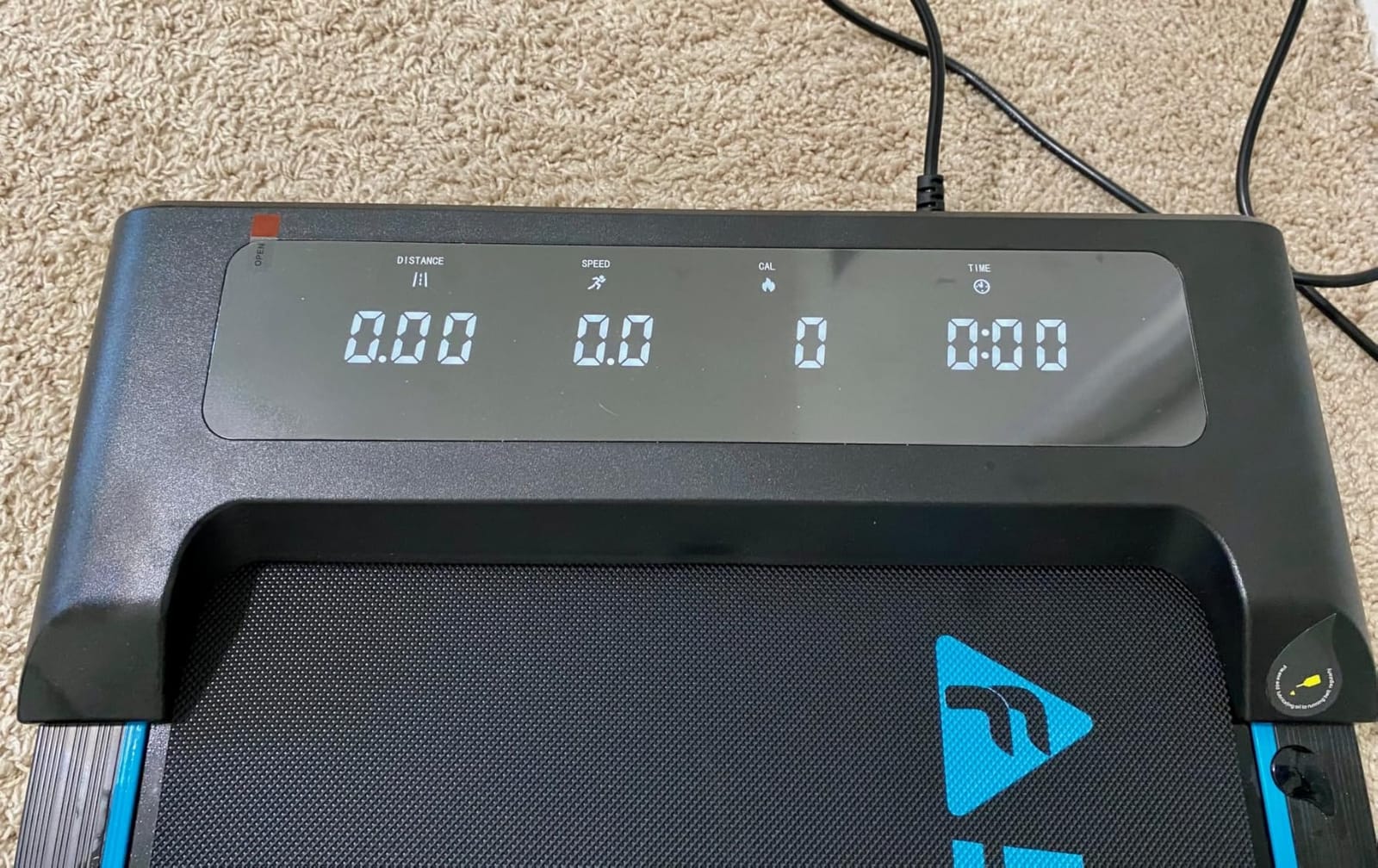 Treadmills for Home, App Compatible, 5 in 1 7.5MPH Foldable Treadmill with 10% Incline, 3.0HP Brushless Drive, 12 HIIT Programs, Full Screen LED Display, Remote Control, 400 LBS Weight Capacity customer photo 1