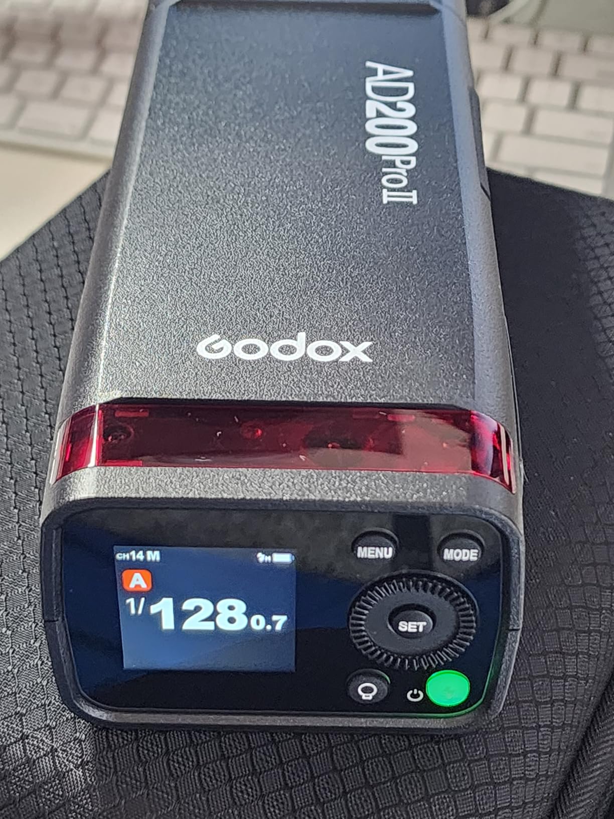 Godox AD100ProII 100Ws Pocket Portable Studio Flash, Compatible with Canon Nikon Sony, 2600mAh Battery 360 Flashes 1/8000s HSS TTL, IP54 Outdoor for Wedding Portrait Photography customer photo 2